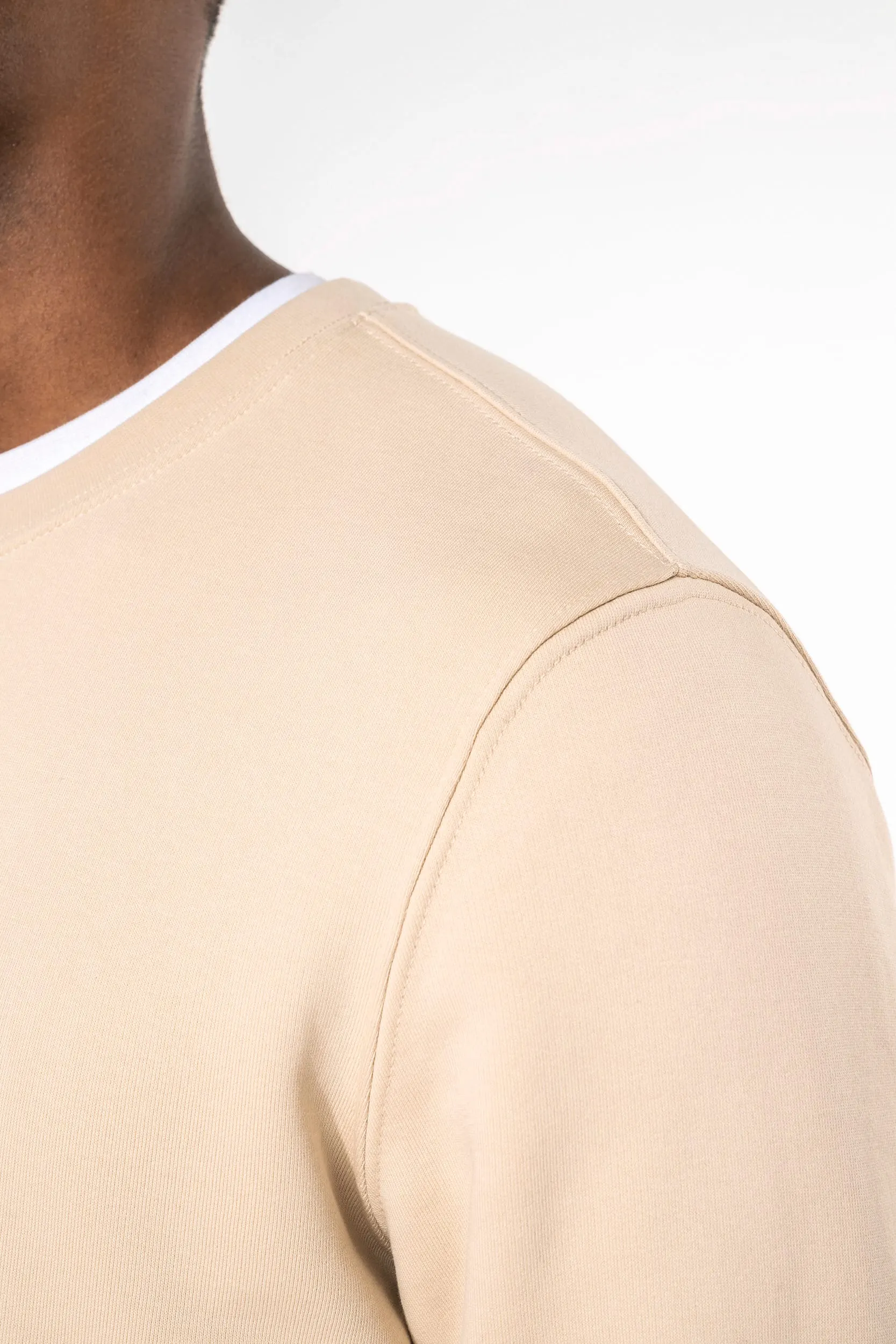 Sudadera ecorresponsable de cuello redondo unisex