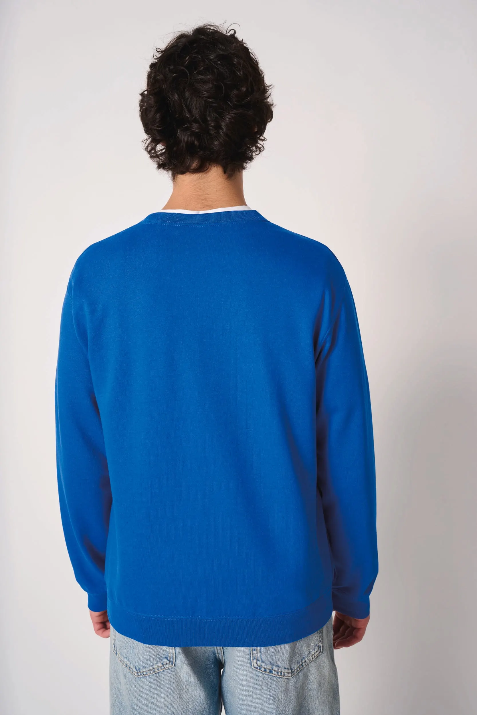Sudadera cuello redondo unisex