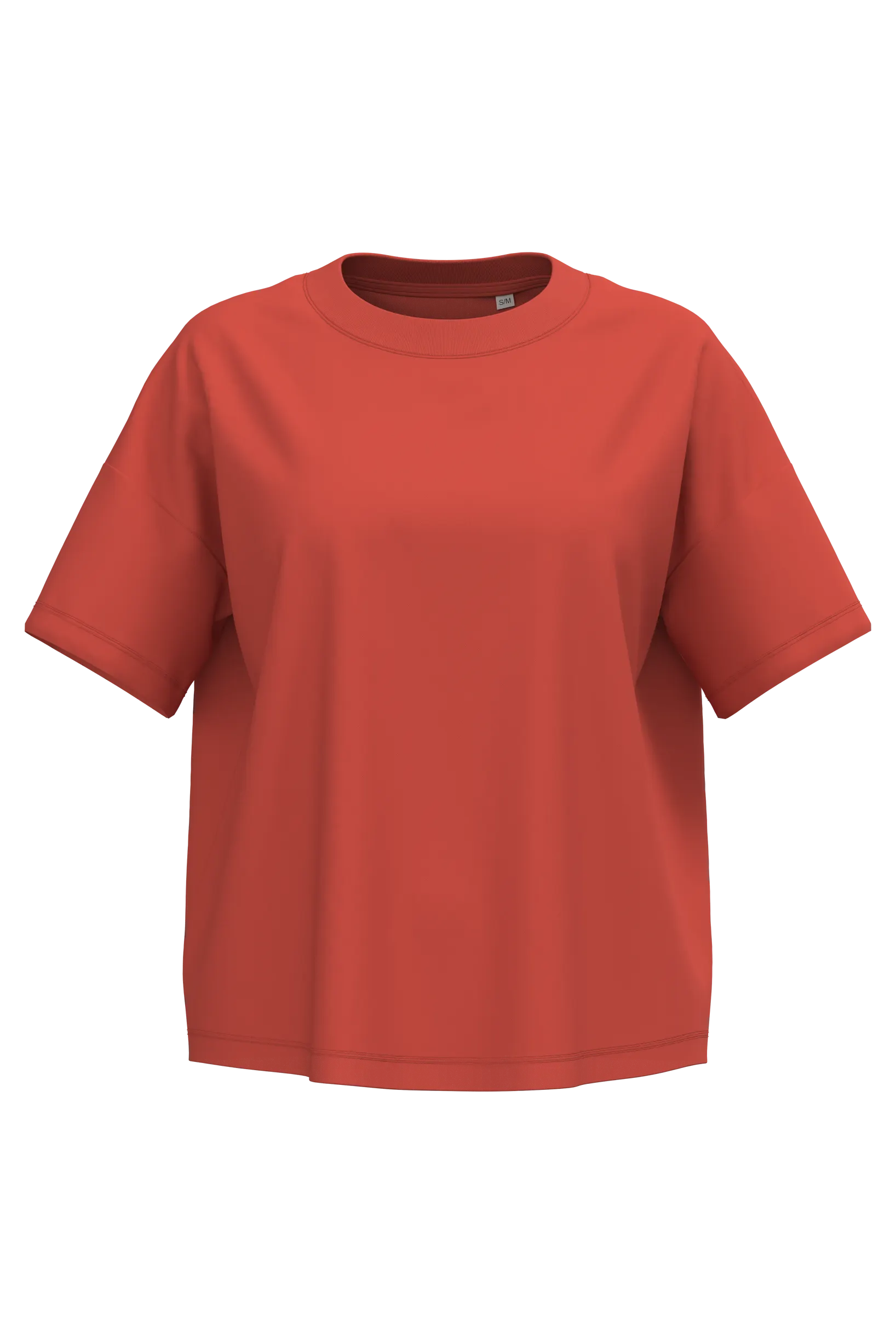 Camiseta ecorresponsable oversize mujer
