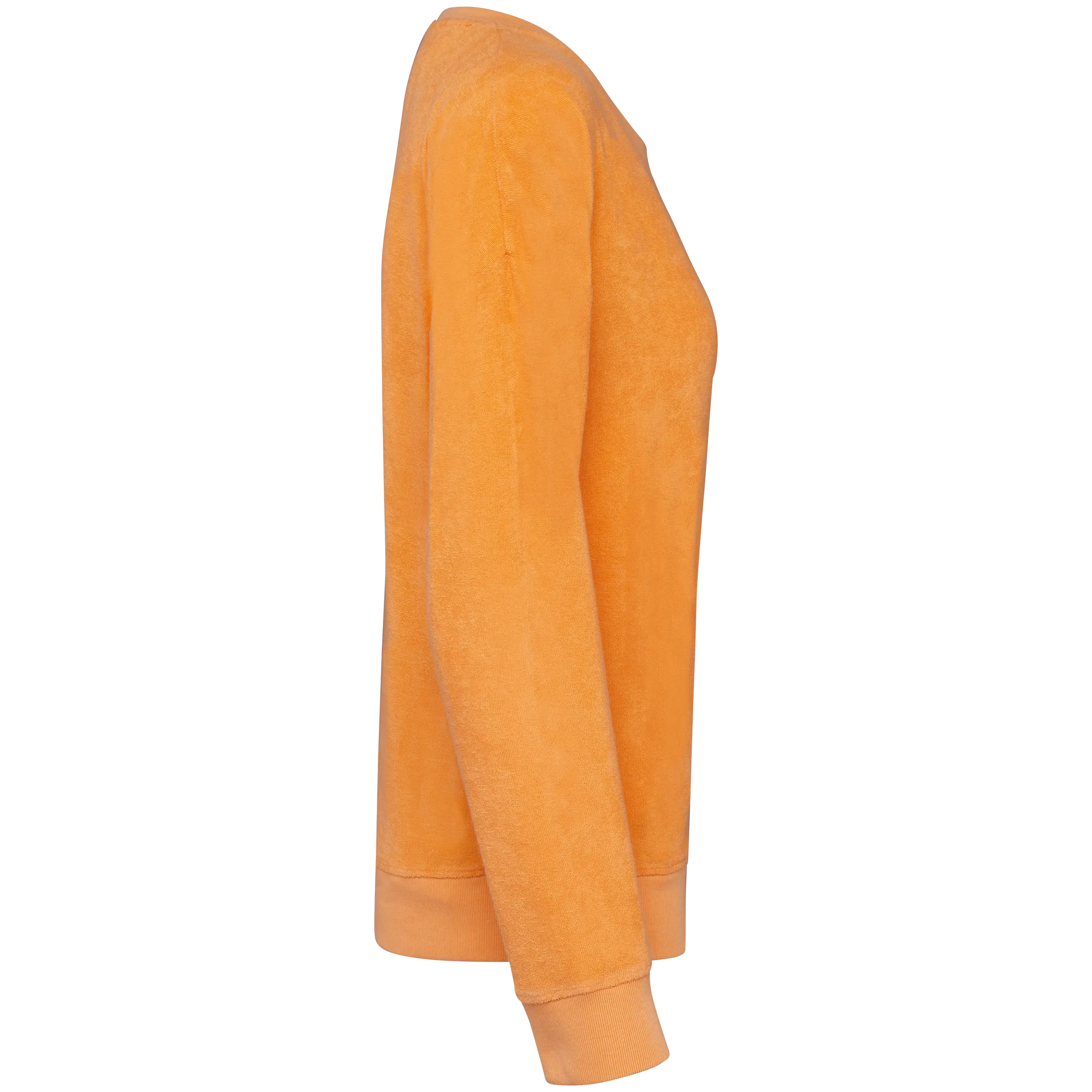 Sudadera ecorresponsable de rizo mujer