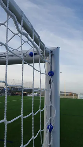 JUEGO DE 2 REDES DE FÚTBOL 7 4MM LINEA PREMIUM