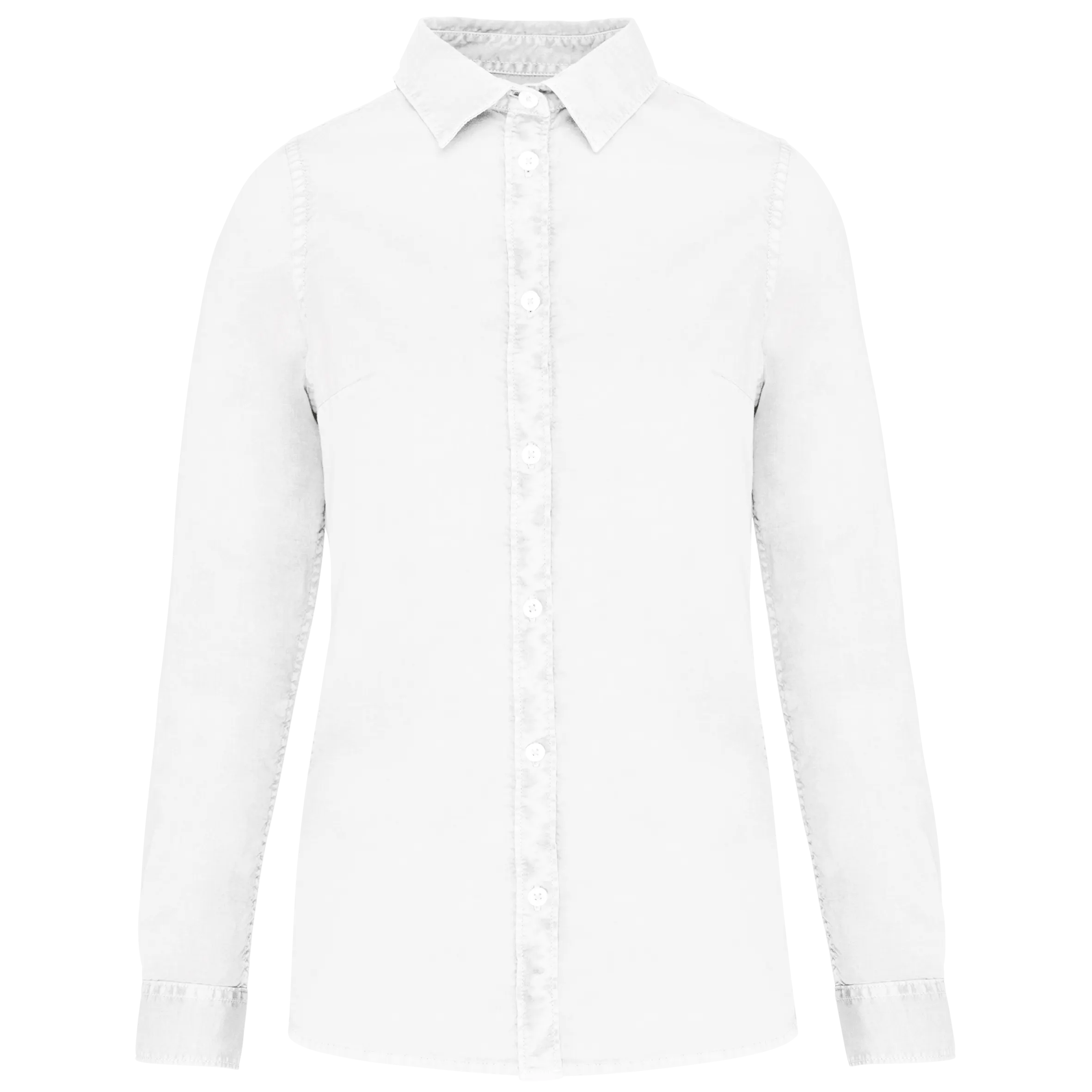 Camisa ecorresponsable efecto lavado mujer