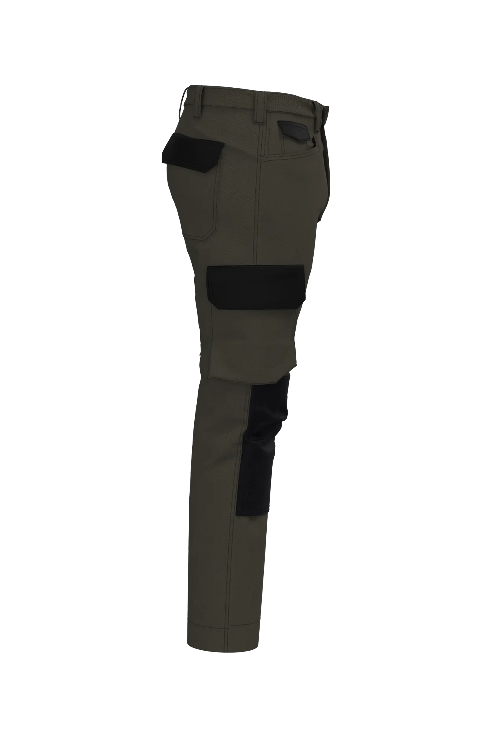 Pantalón de trabajo bicolor hombre