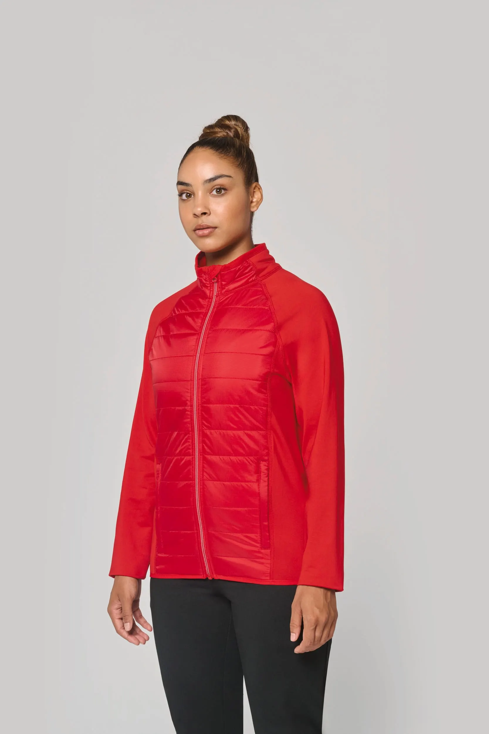 Chaqueta de deporte bimaterial unisex