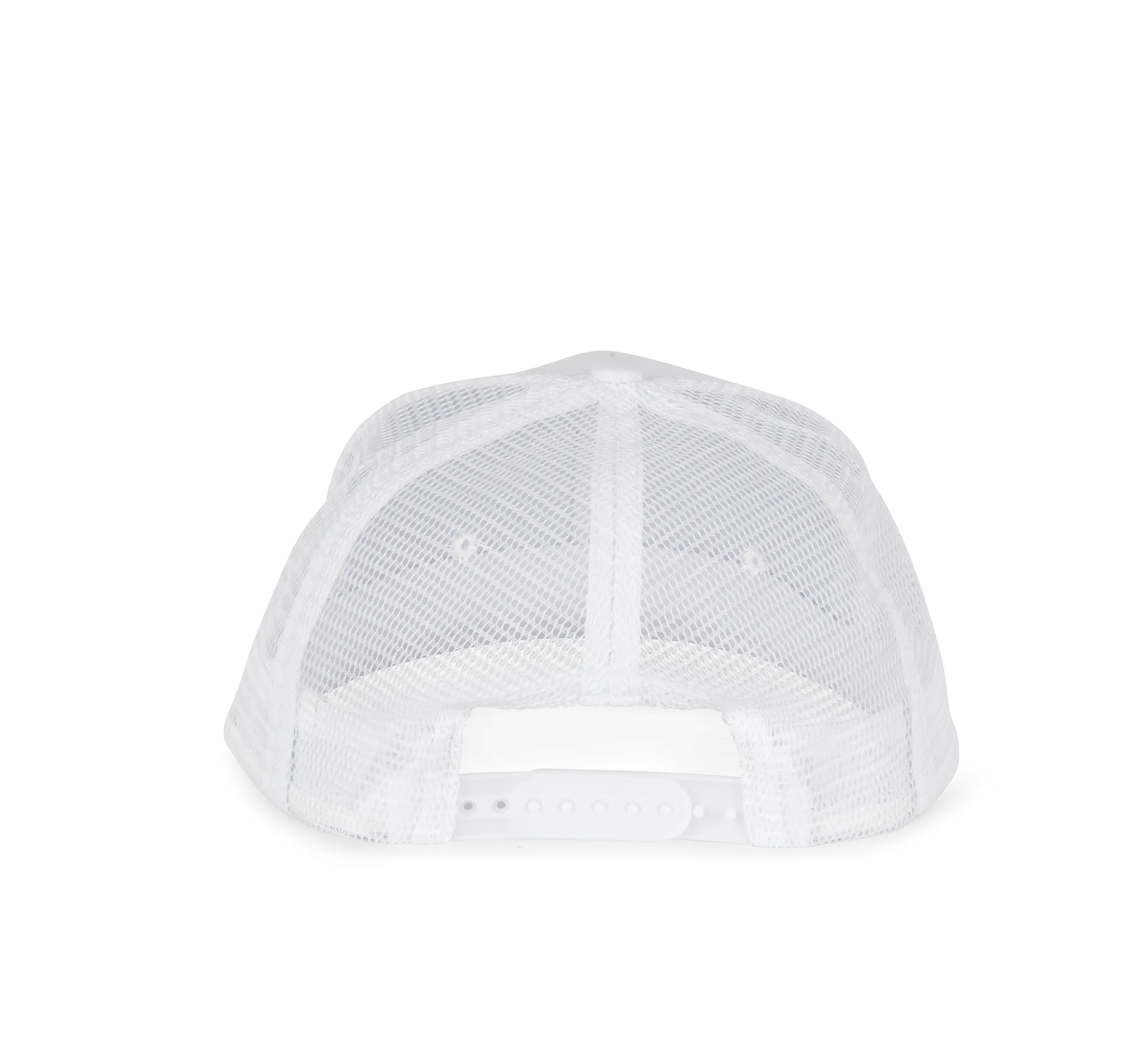 Gorra trucker - 6 paneles visera plana