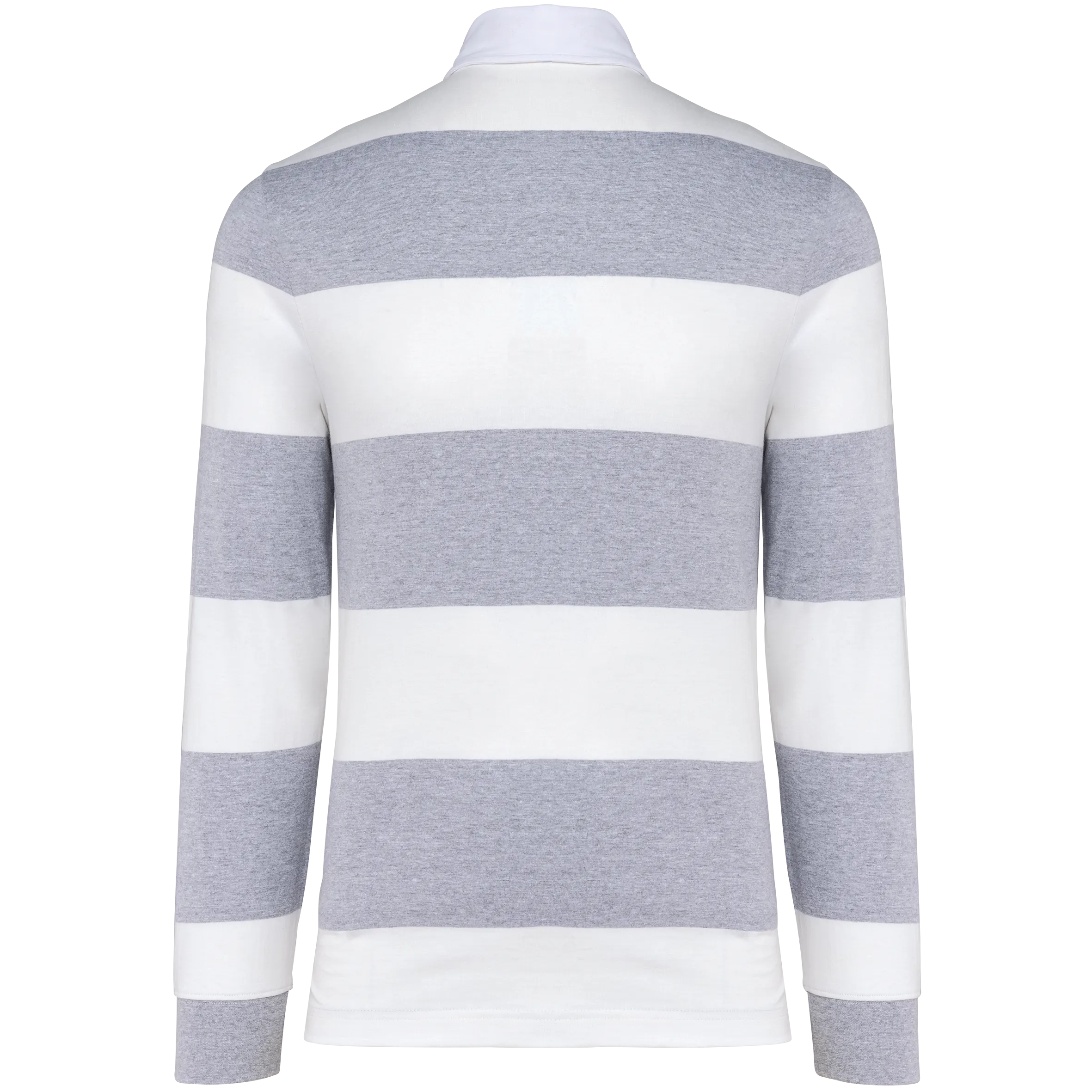 Oxford Grey / White Stripes