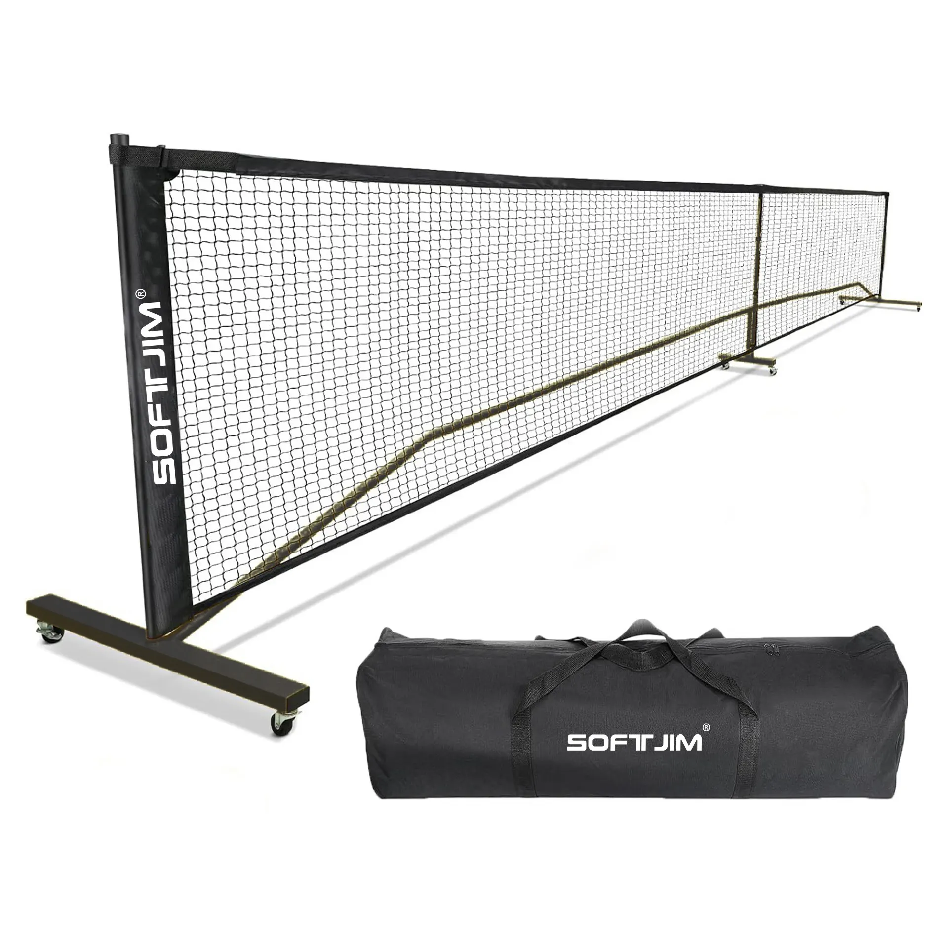 RED PICKLEBALL SOFTJIM CON RUEDAS