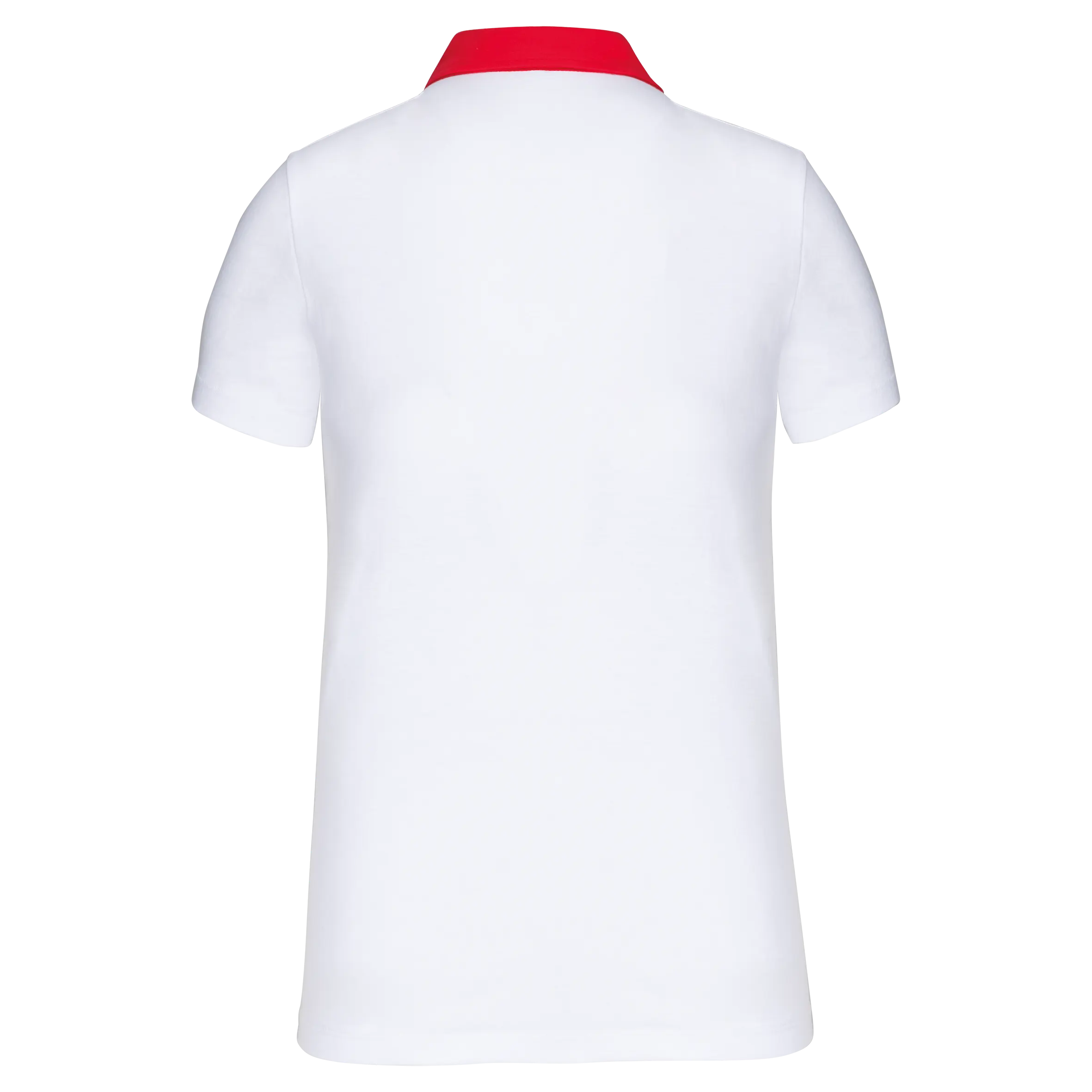 Polo jersey bicolor mujer