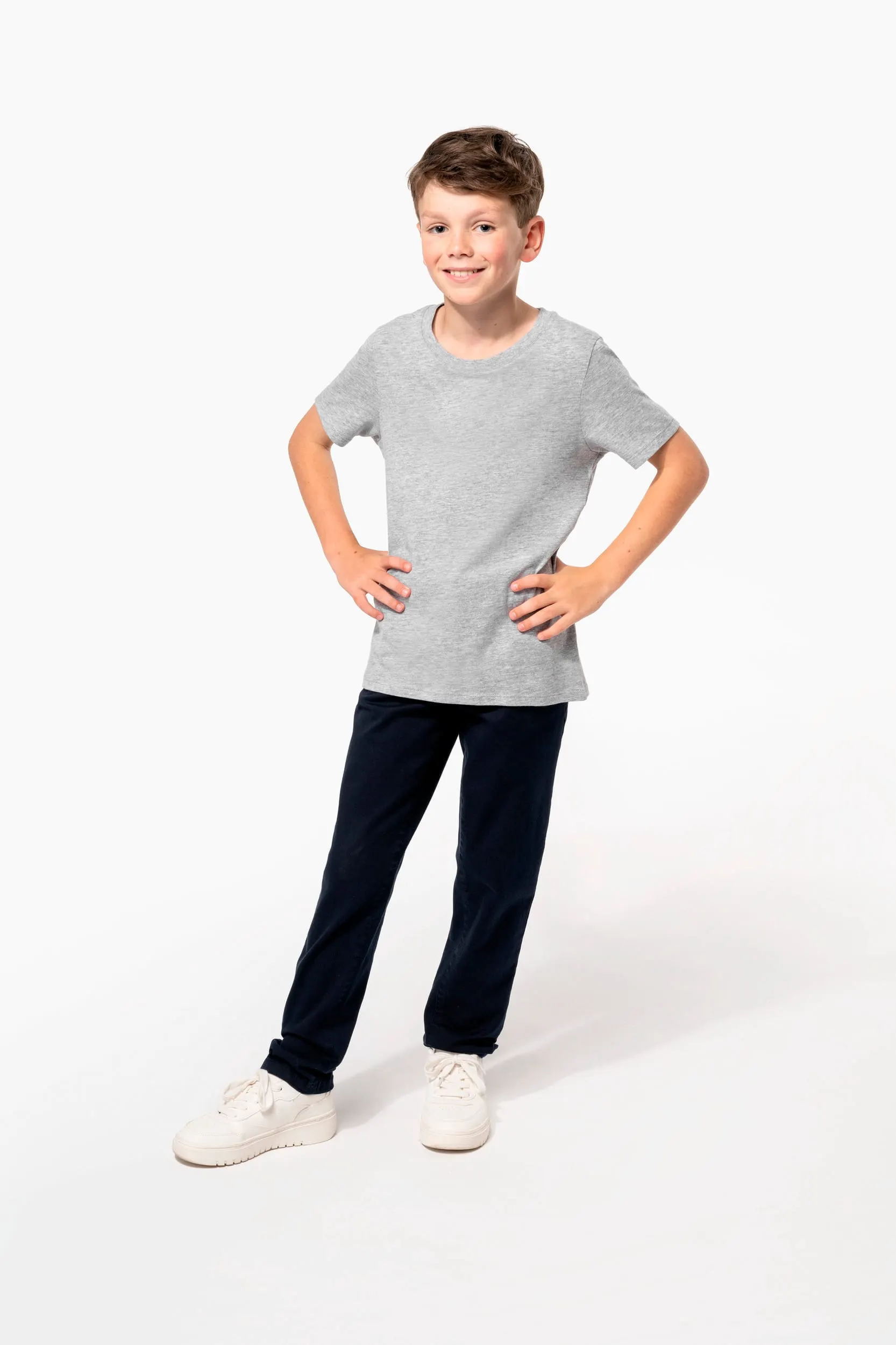 Camiseta cuello redondo infantil