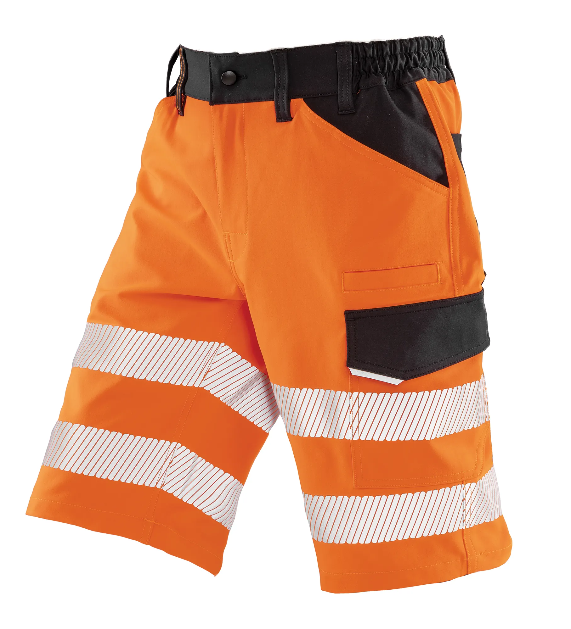Pantalón corto de seguridad elástico reciclado Safe-Guard