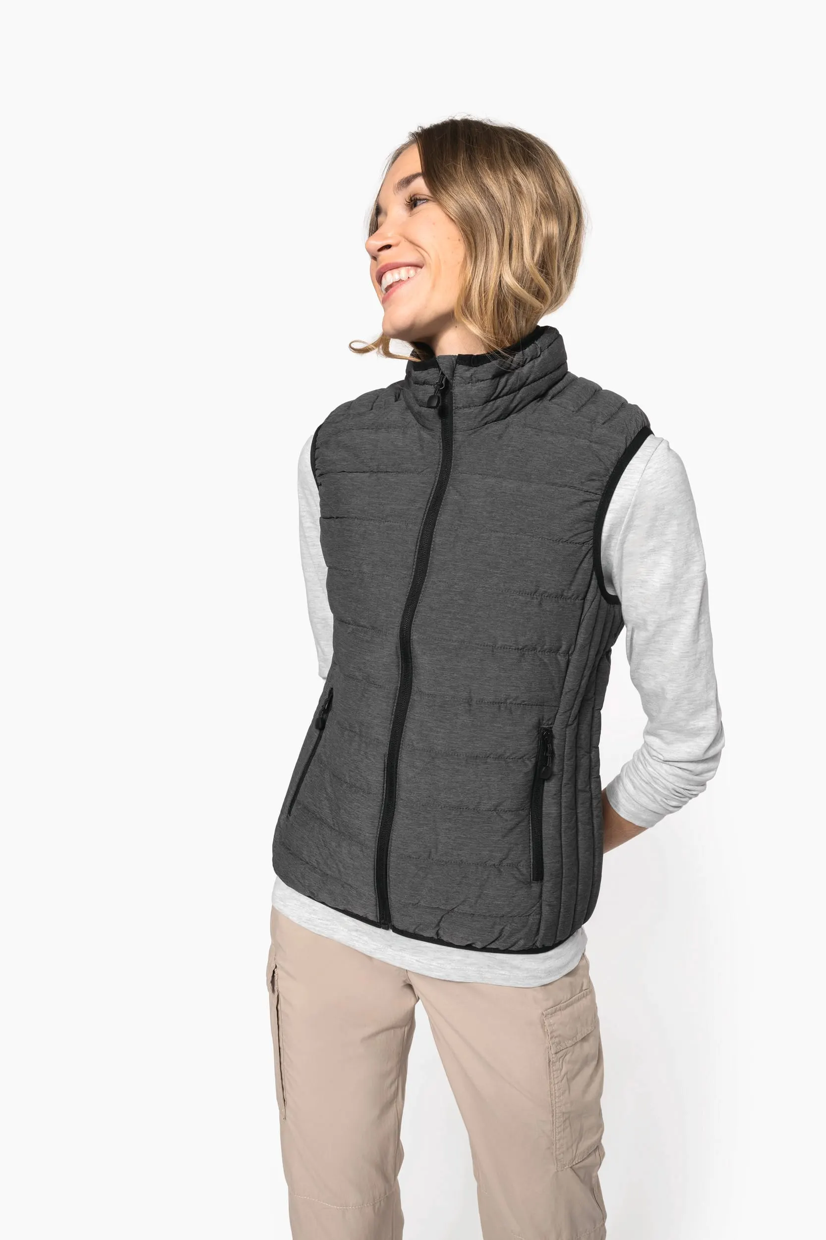 Chaleco acolchado y ligero mujer