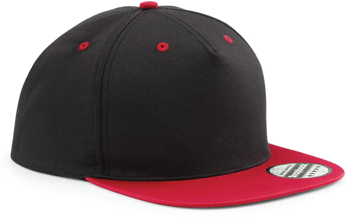 Gorra Snapback contrastada - 5 PANELES