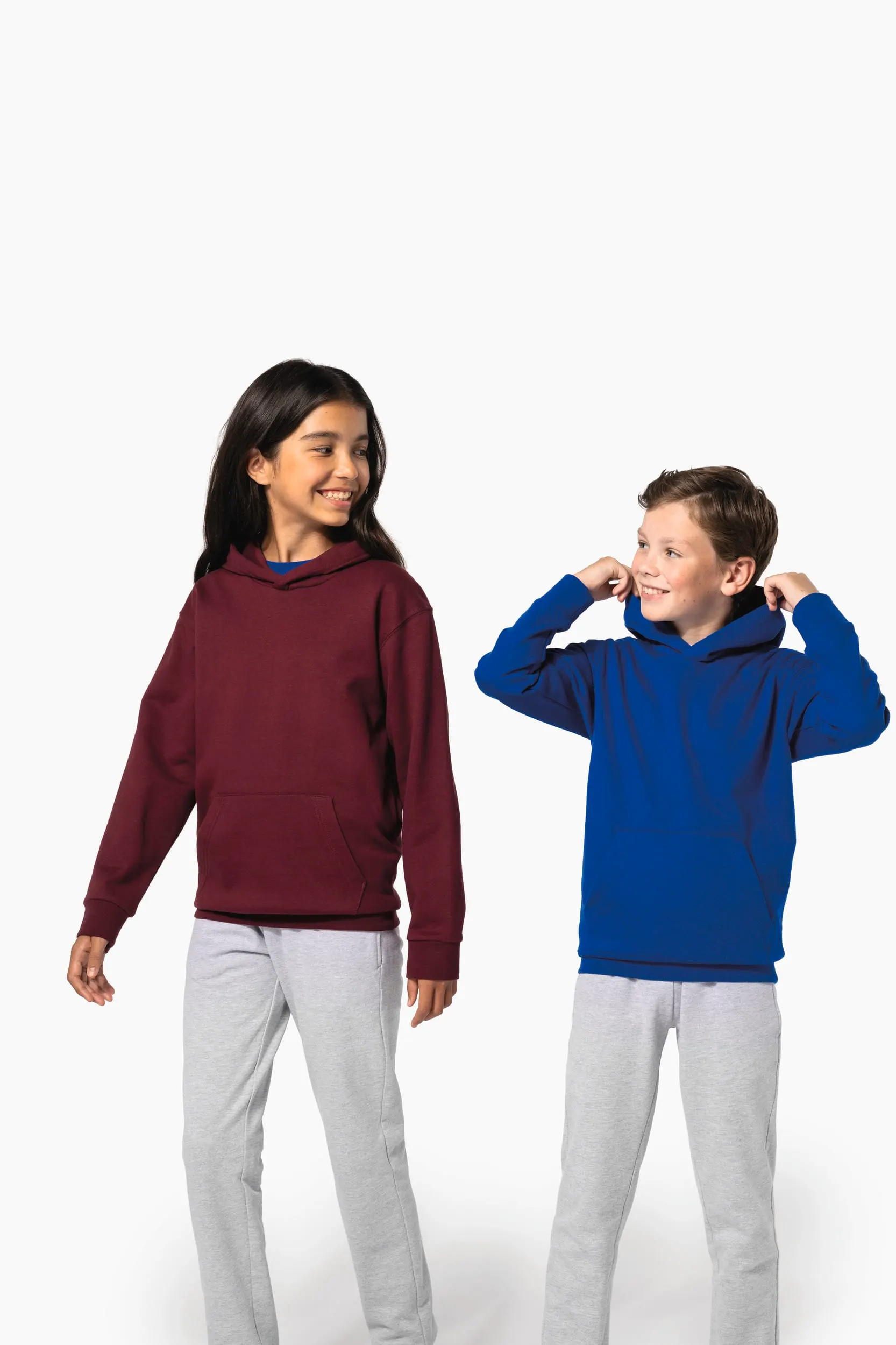 Sudadera capucha infantil