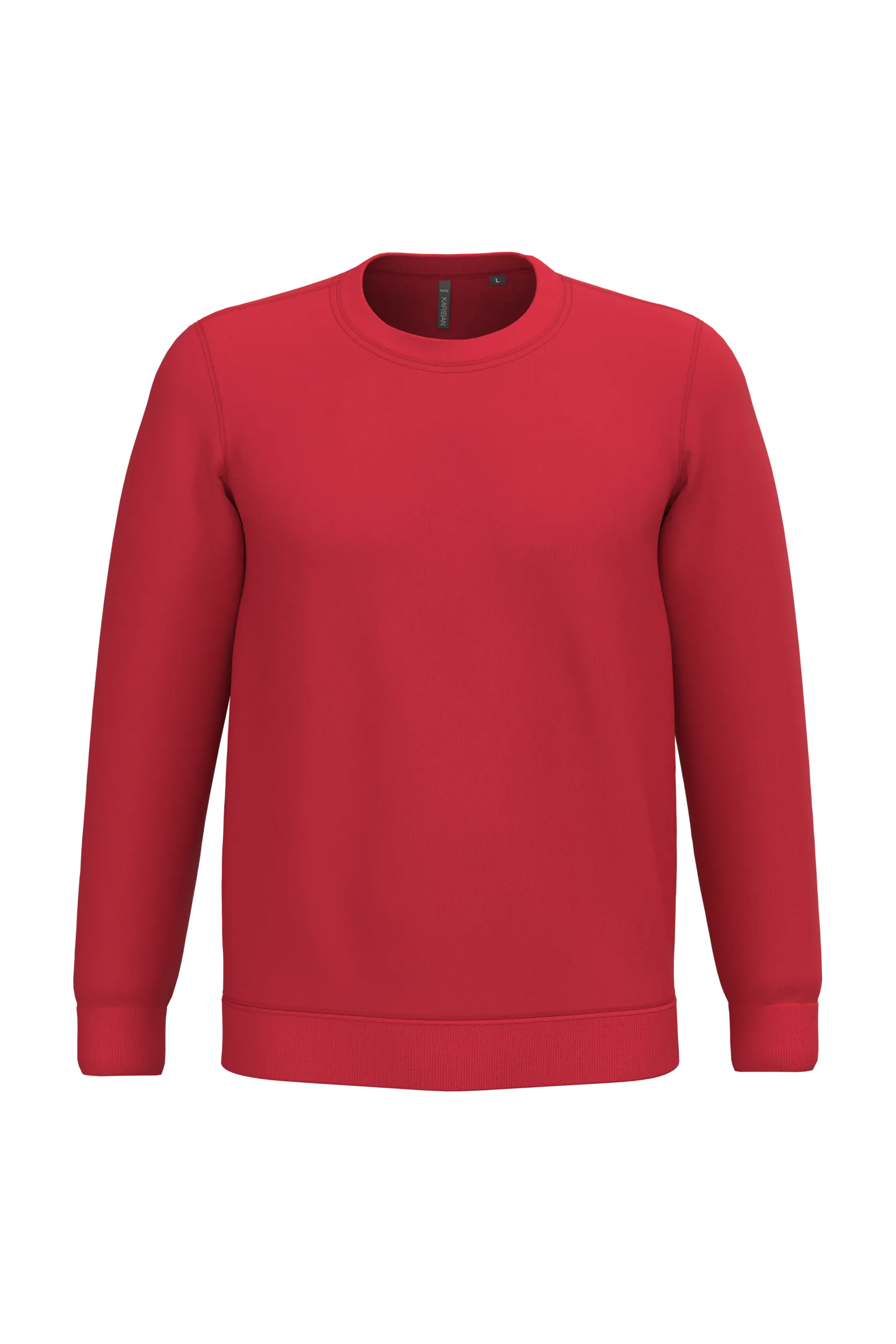 Sudadera cuello redondo