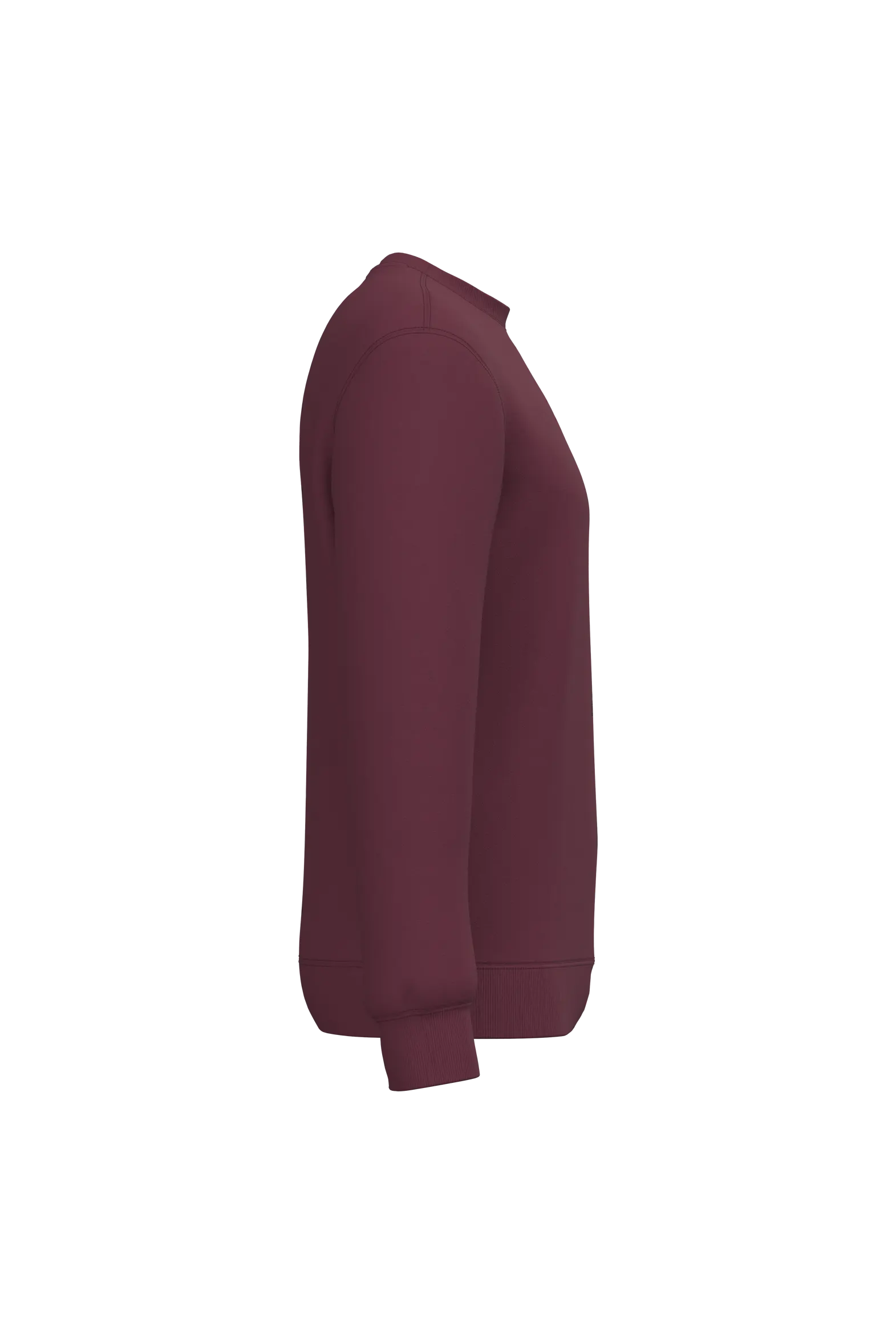 Sudadera cuello redondo reciclada unisex