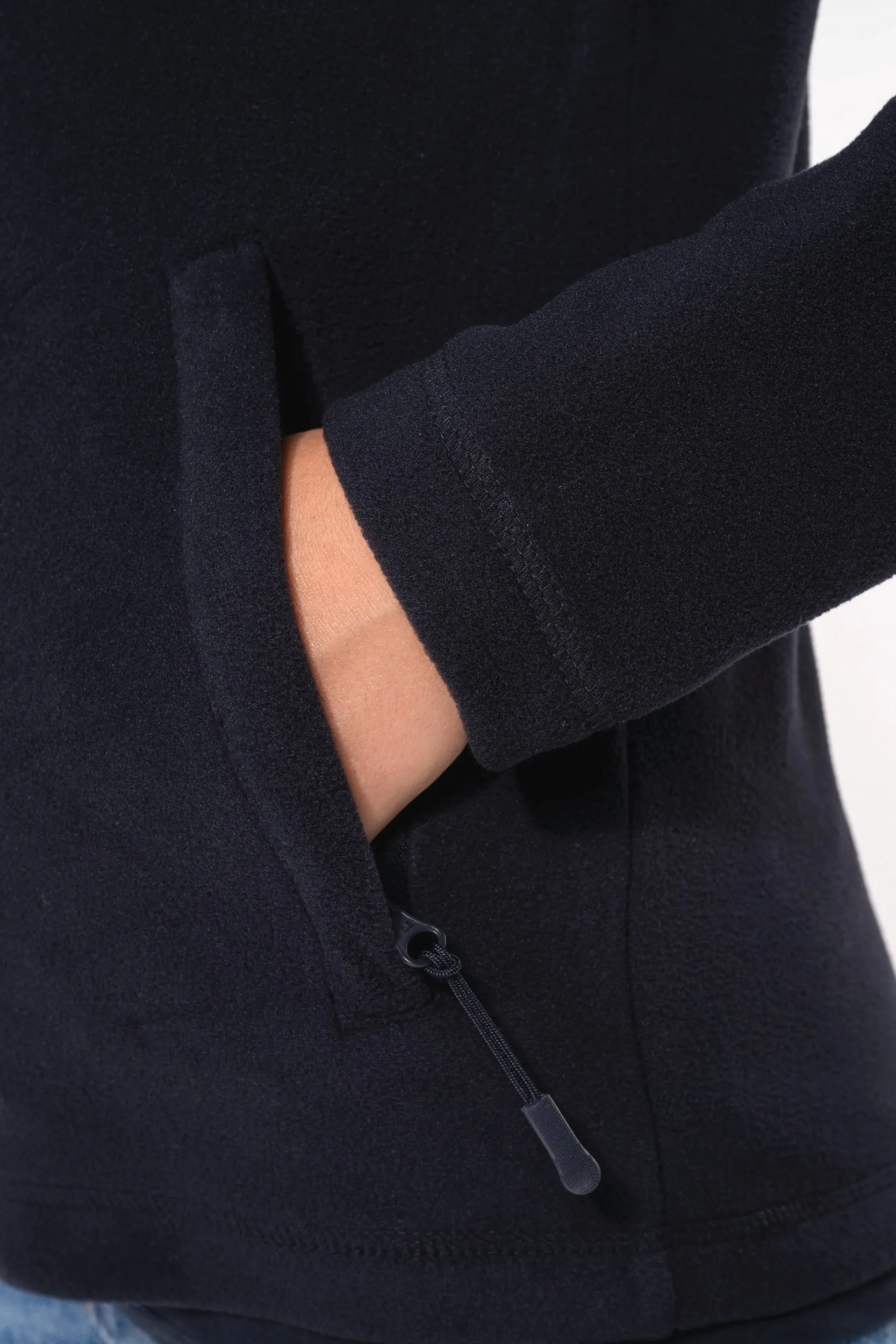 Chaqueta micropolar con cremallera unisex