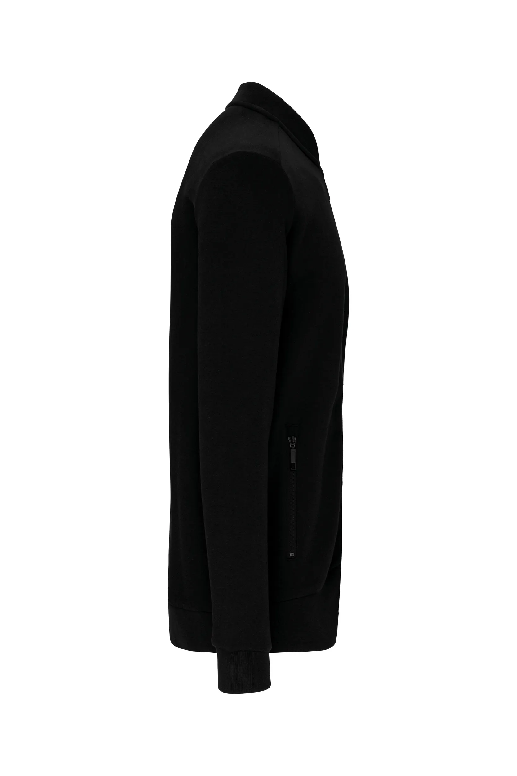 Chaqueta de felpa con cremallera