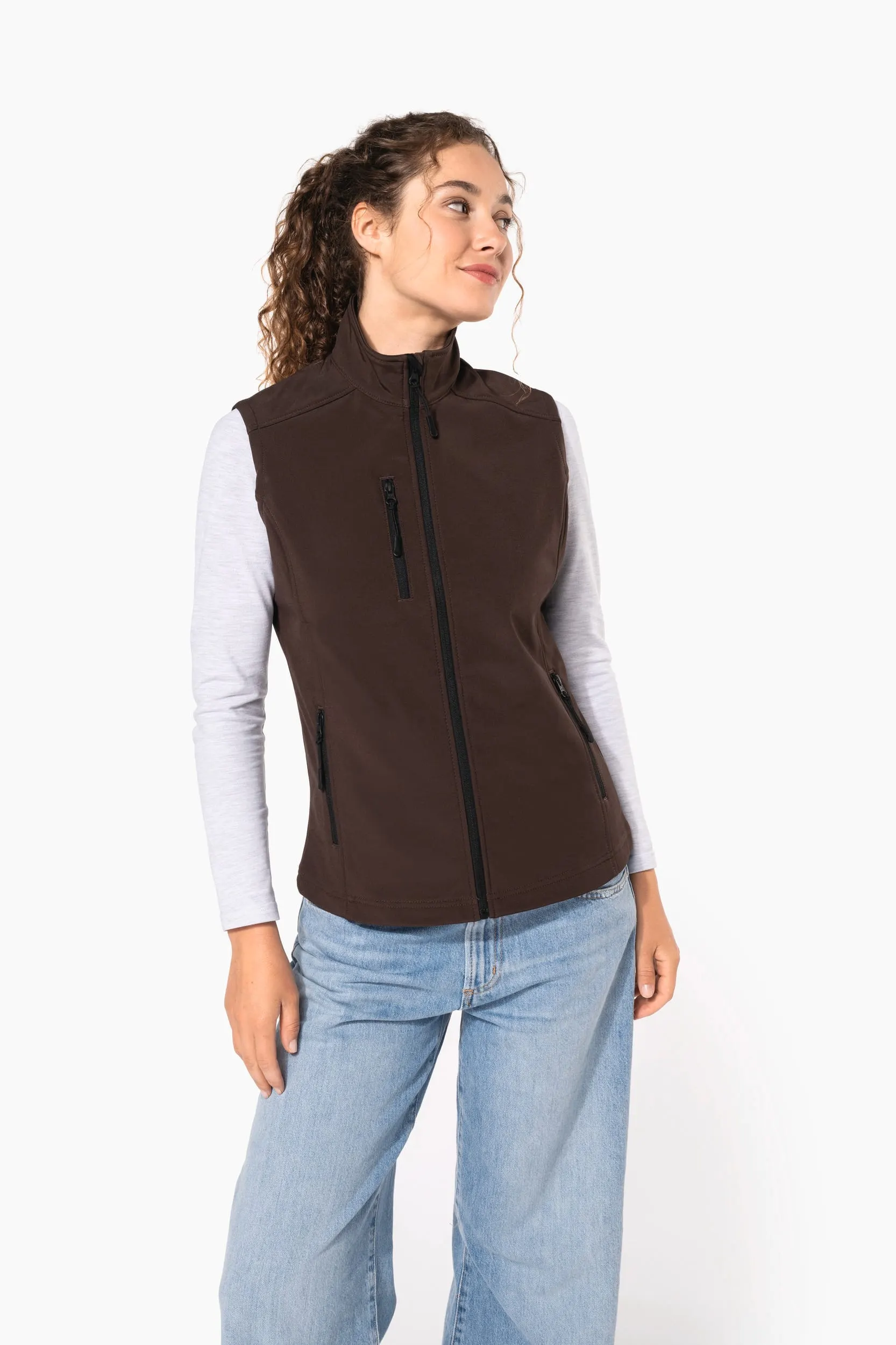 Chaleco sofshell mujer