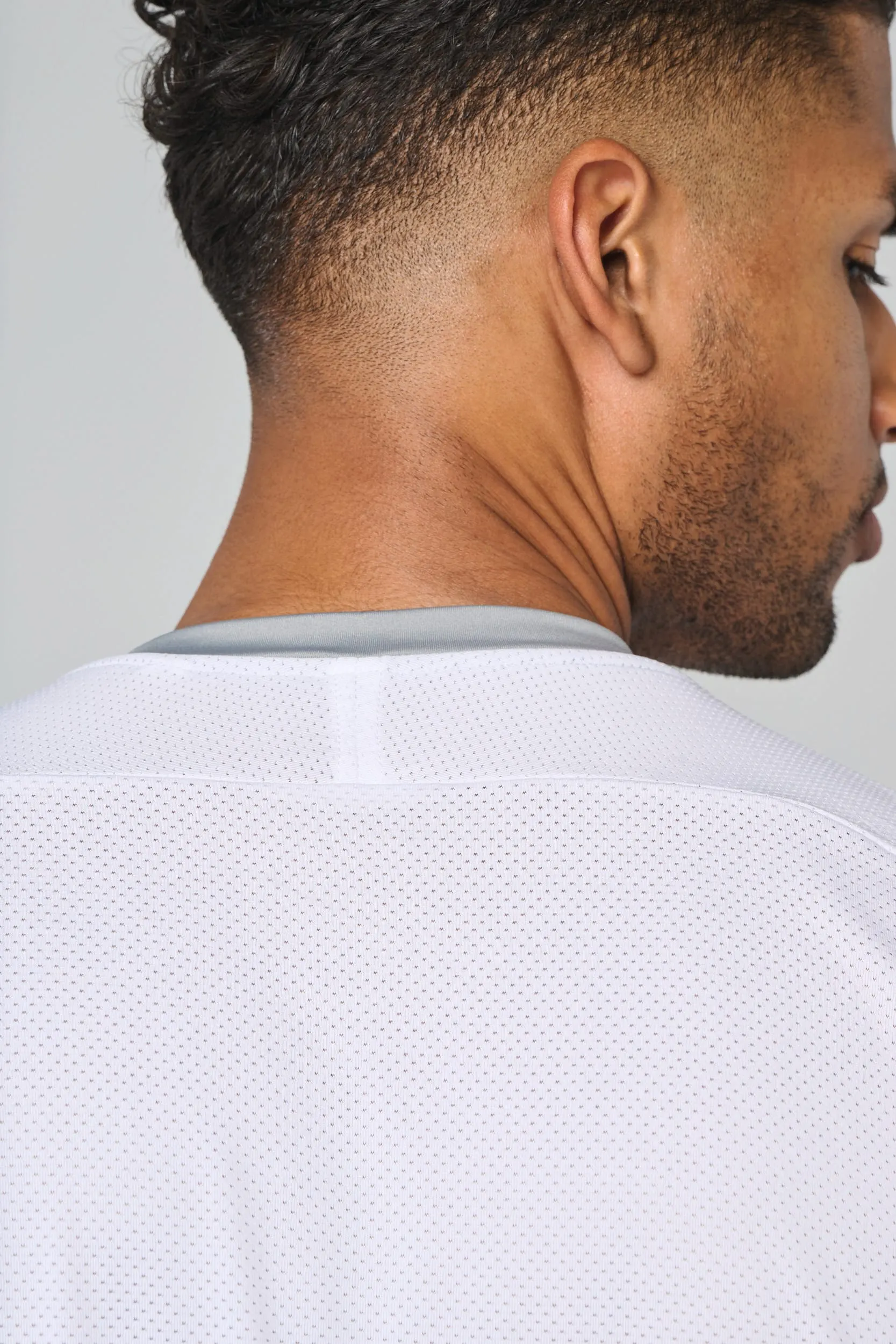 Camiseta de pádel bicolor mangas raglán hombre