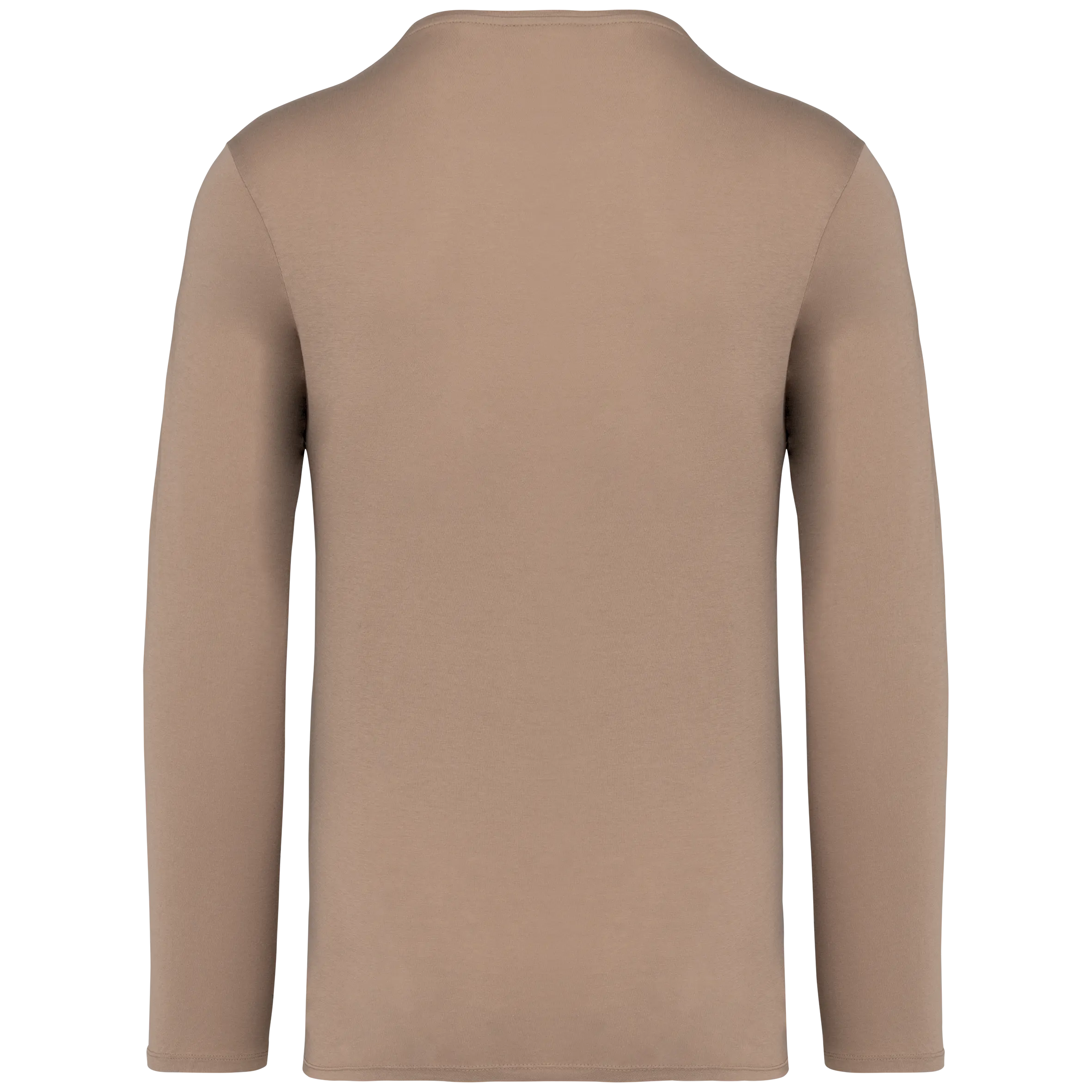 Camiseta ecorresponsable efecto lavado de manga larga unisex