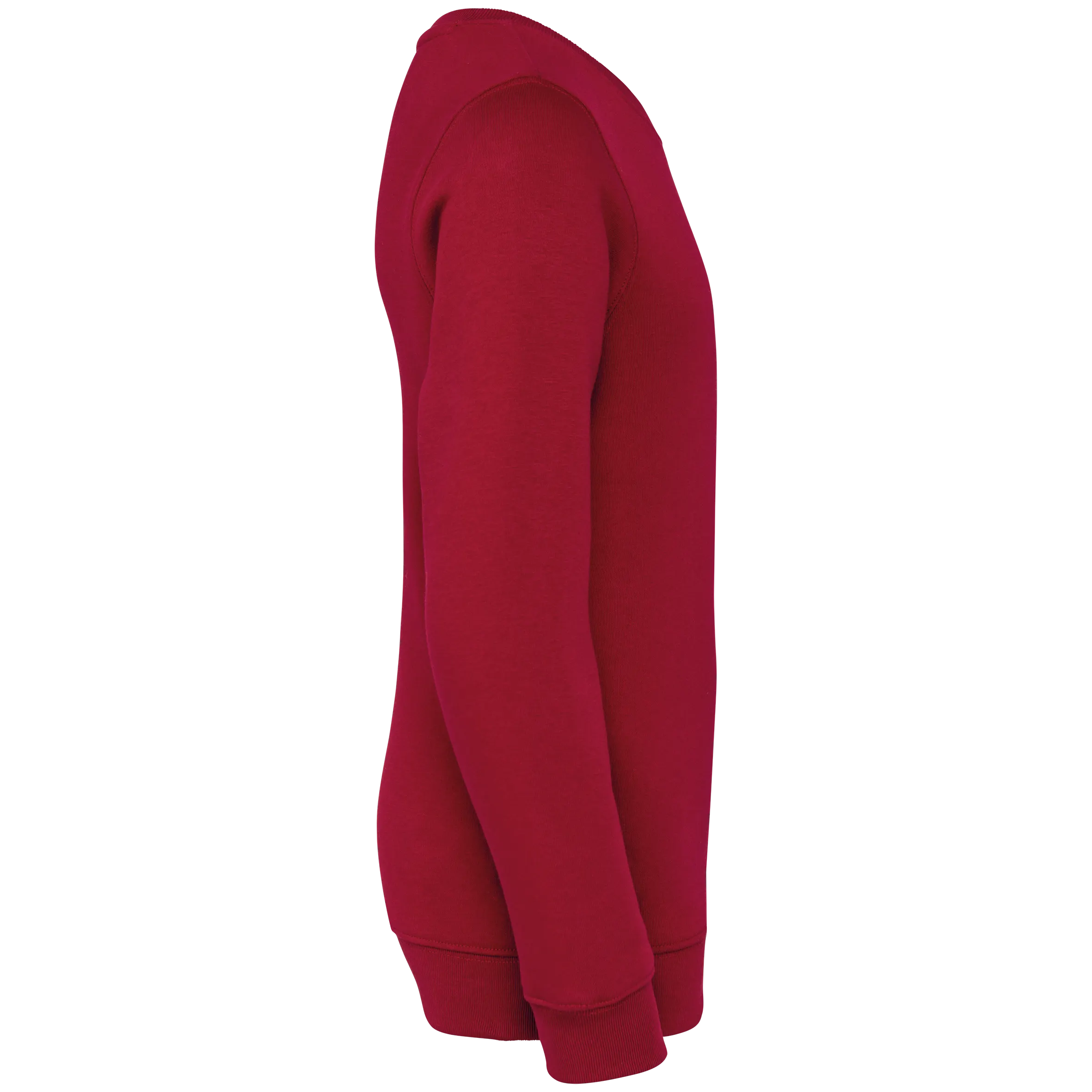 Sudadera ecorresponsable cuello redondo infantil