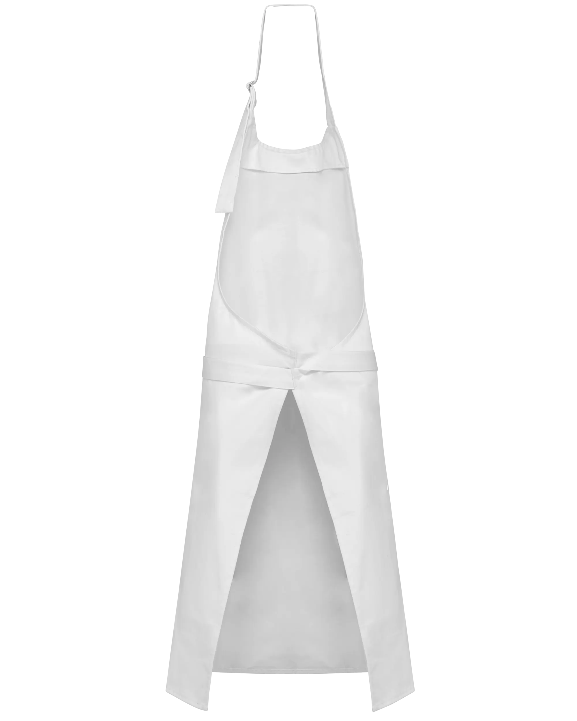 Delantal poliéster/algodón.  Lavable a altas temperaturas