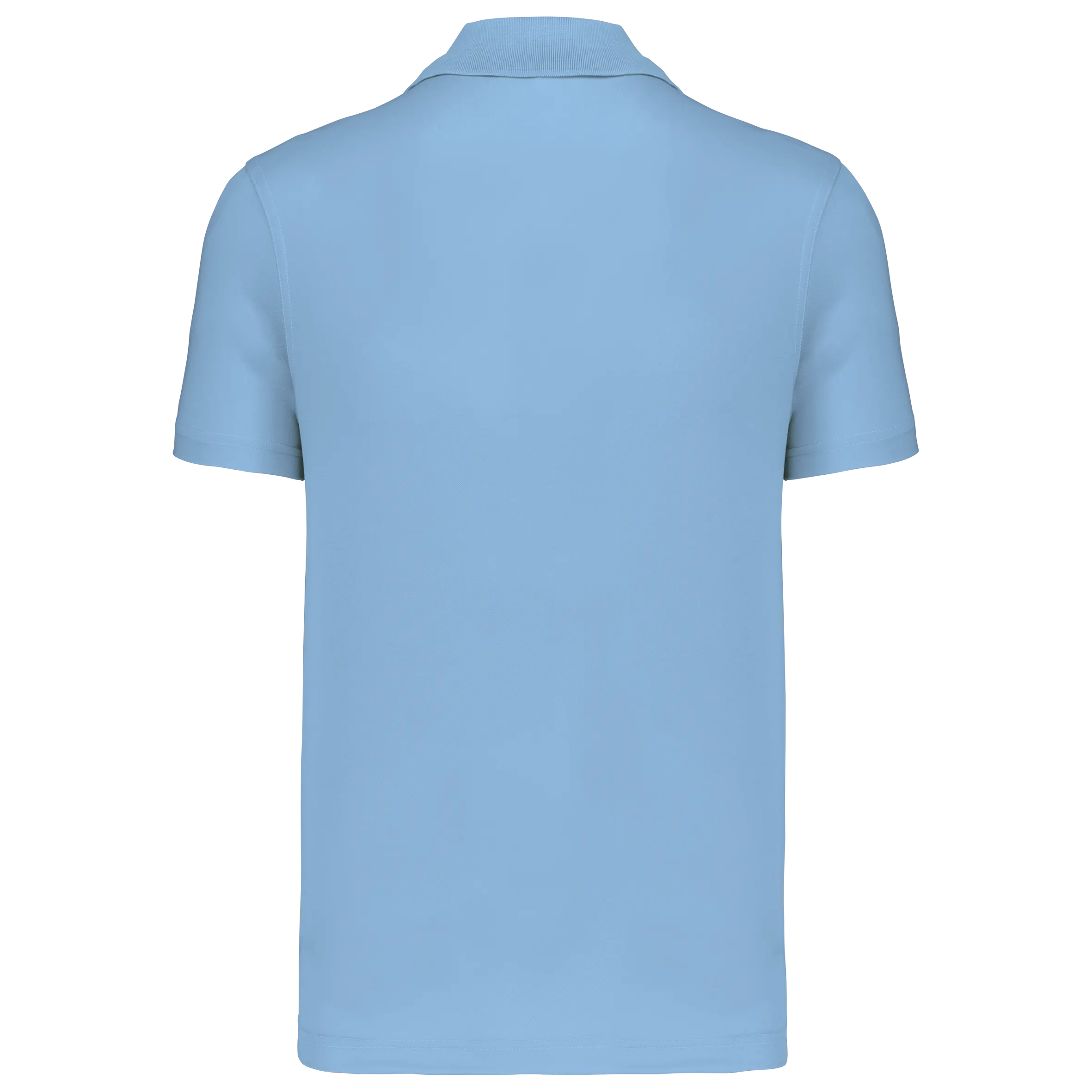 Polo interlock de manga corta hombre