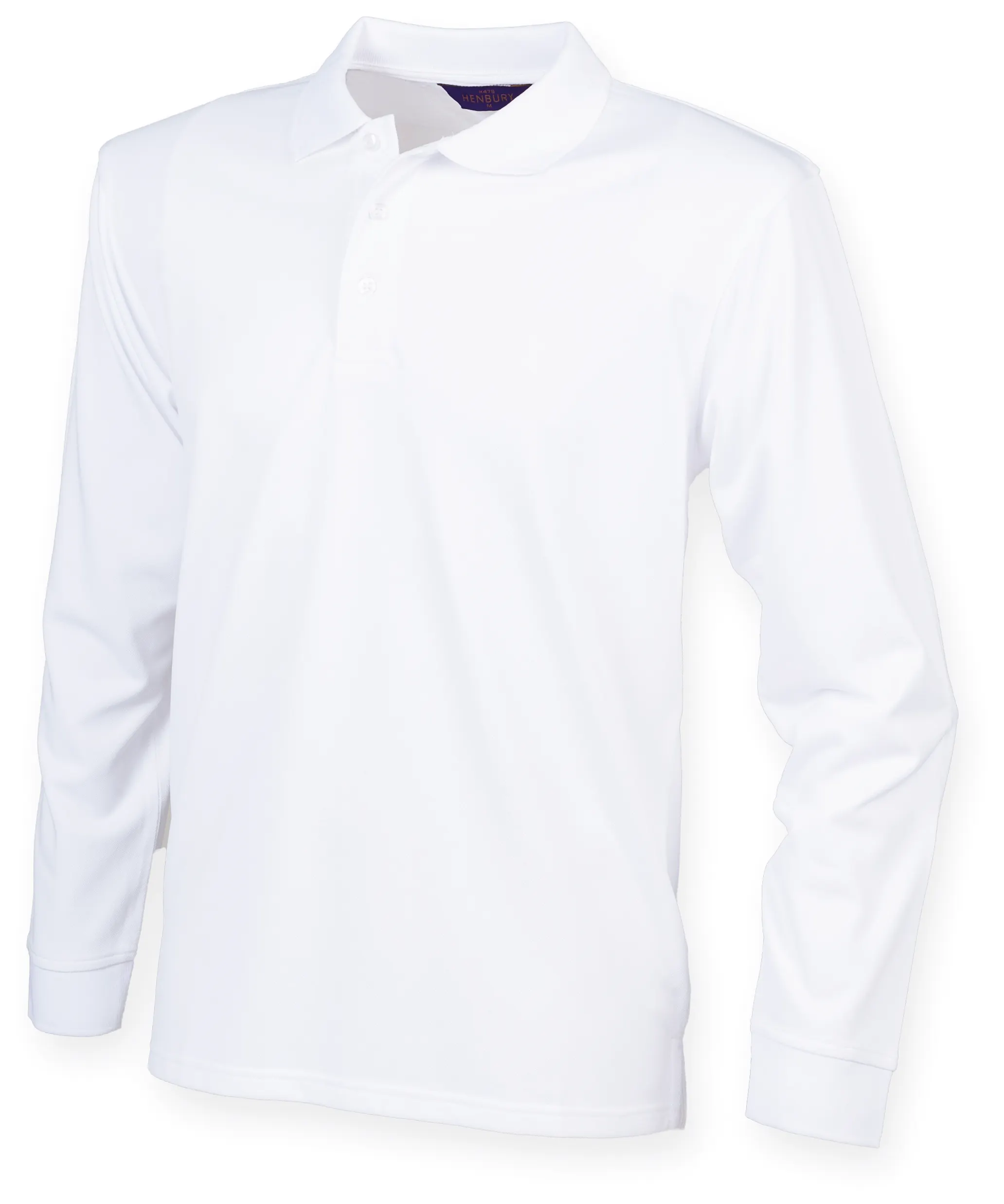 Polo Cool Plus® manga larga unisex