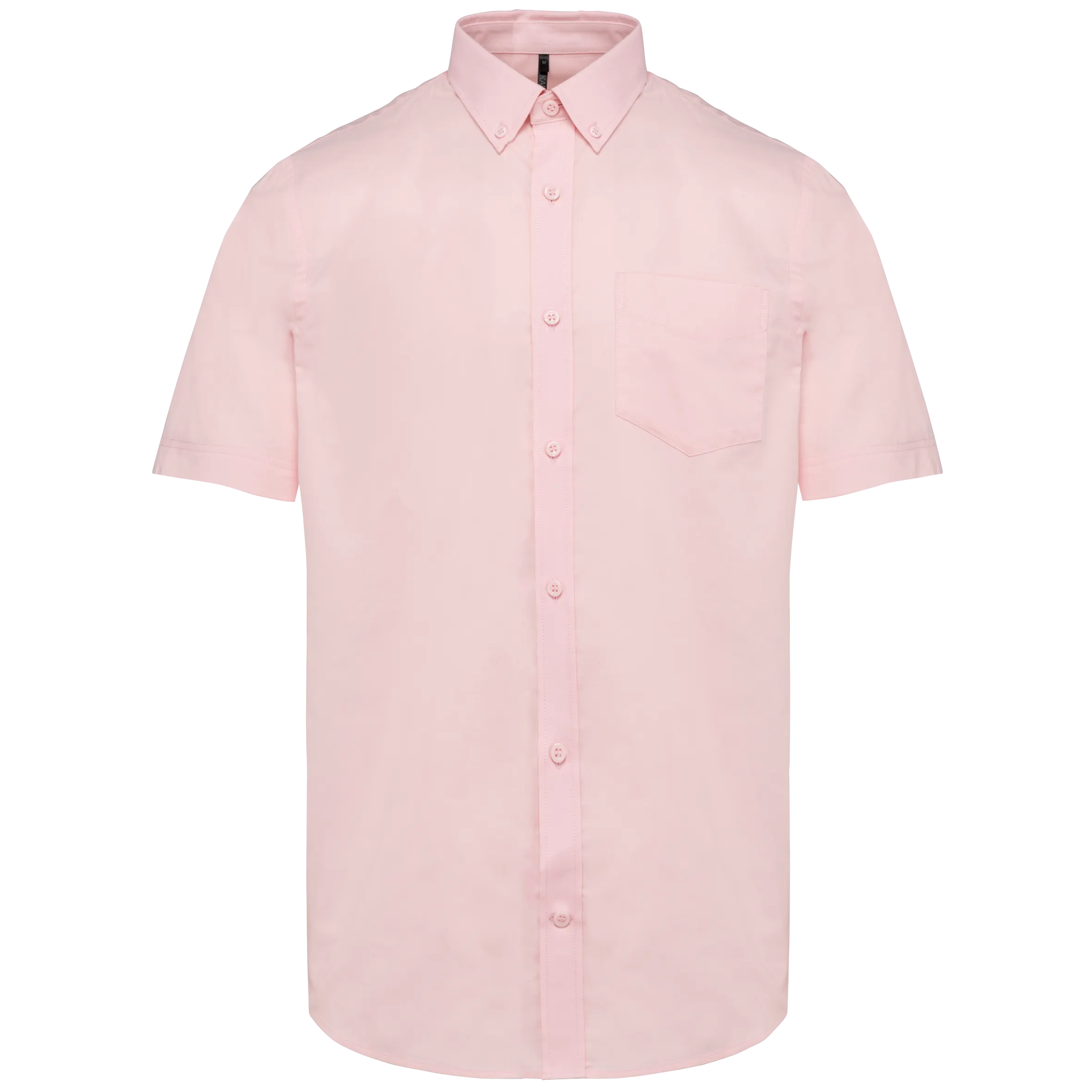 Camisa oxford manga corta hombre