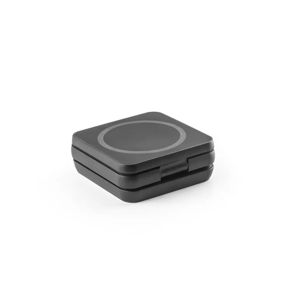BROGLIE. Cargador inalámbrico magnético 4 en 1 de 15 W ultrarrápido en ABS reciclado (100% rABS)