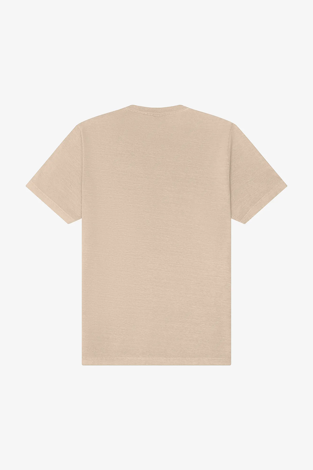 Camiseta de efecto lavado gruesa unisex