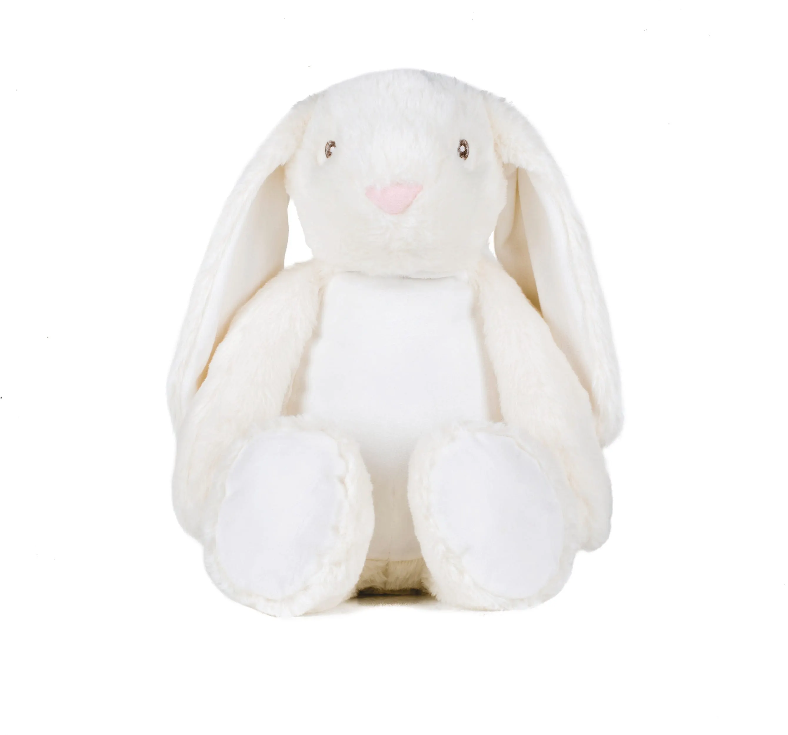 Conejo de peluche con cremallera