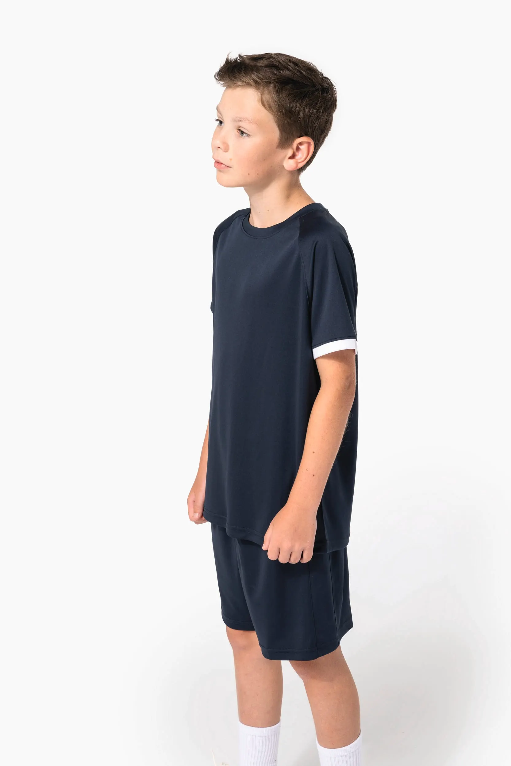 Camiseta multideporte de poliéster para niño