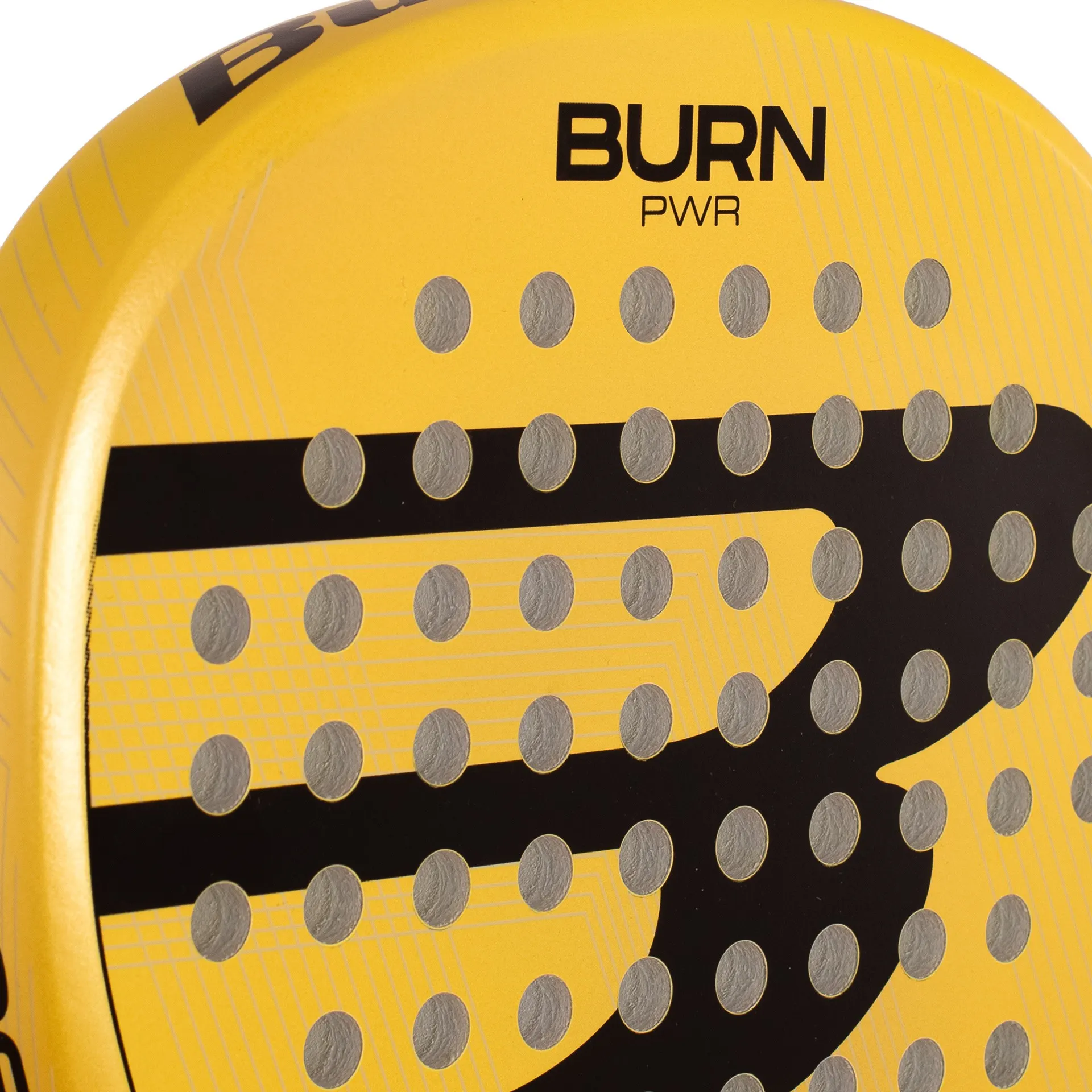 PALA DE PÁDEL BULLPADEL BURN POWER YELLOW