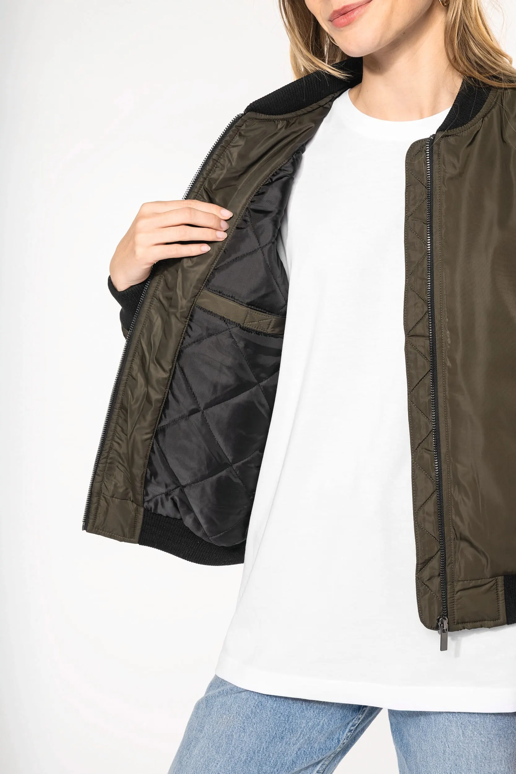 Cazadora bomber mujer