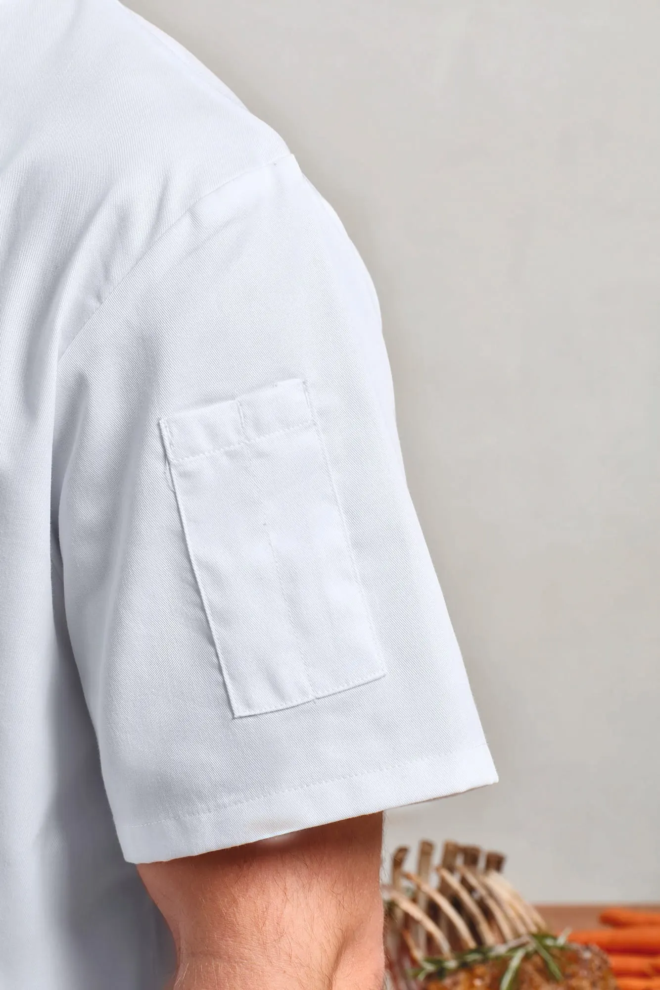 Chaqueta de chef Coolchecker® manga corta