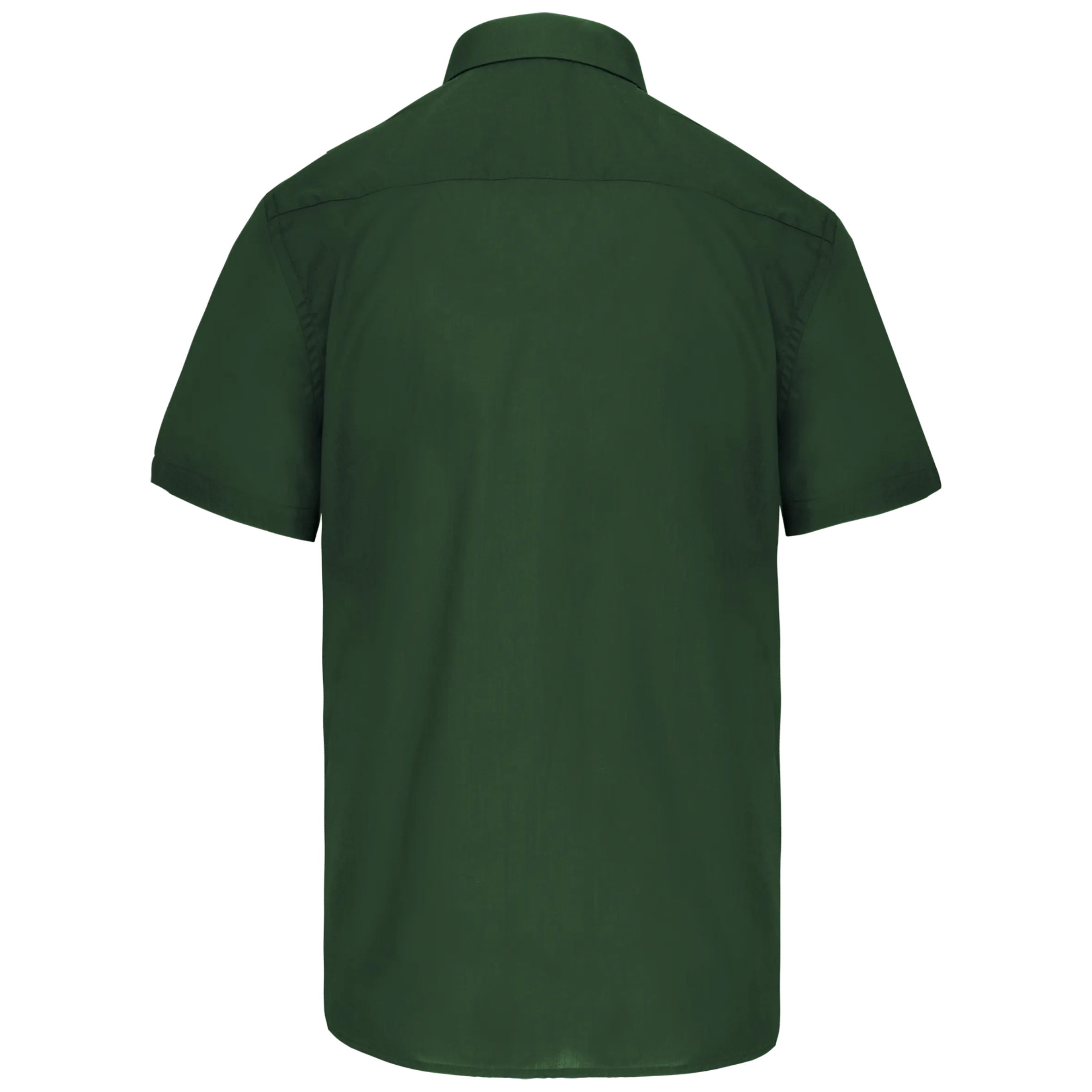 Camisa popelina de polialgodón manga corta de fácil cuidado hombre
