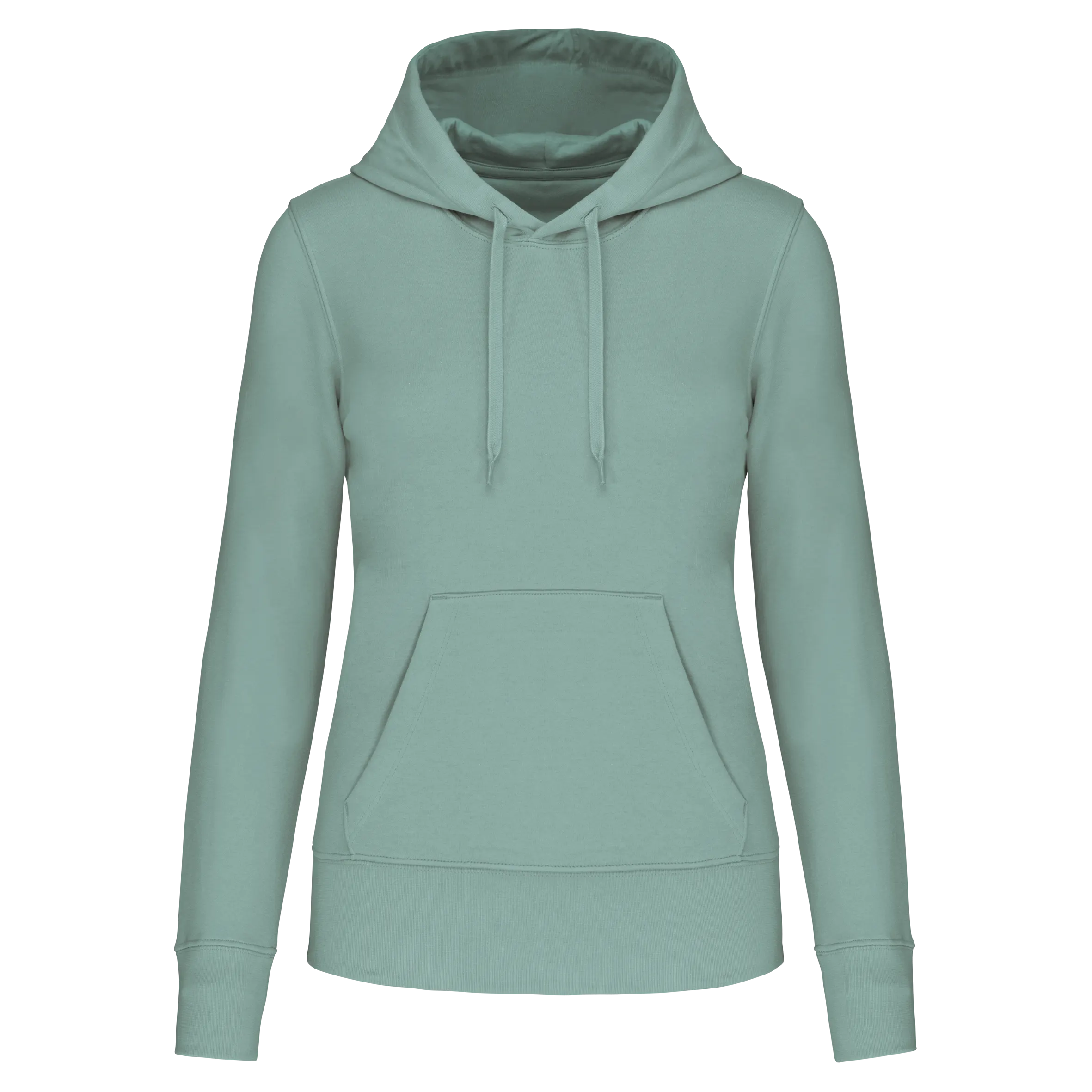 Sudadera capucha ecorresponsable mujer
