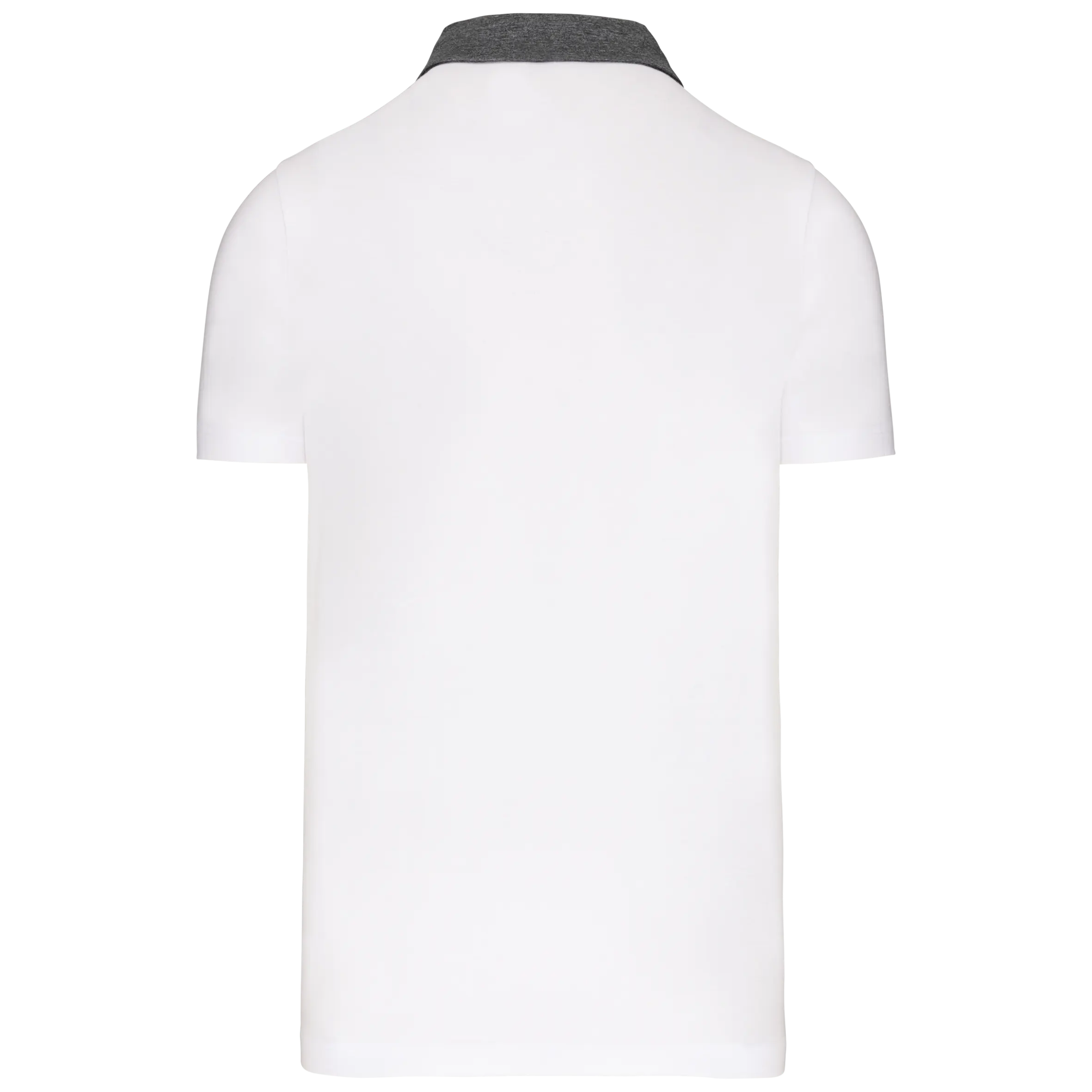 White / Dark Grey Heather