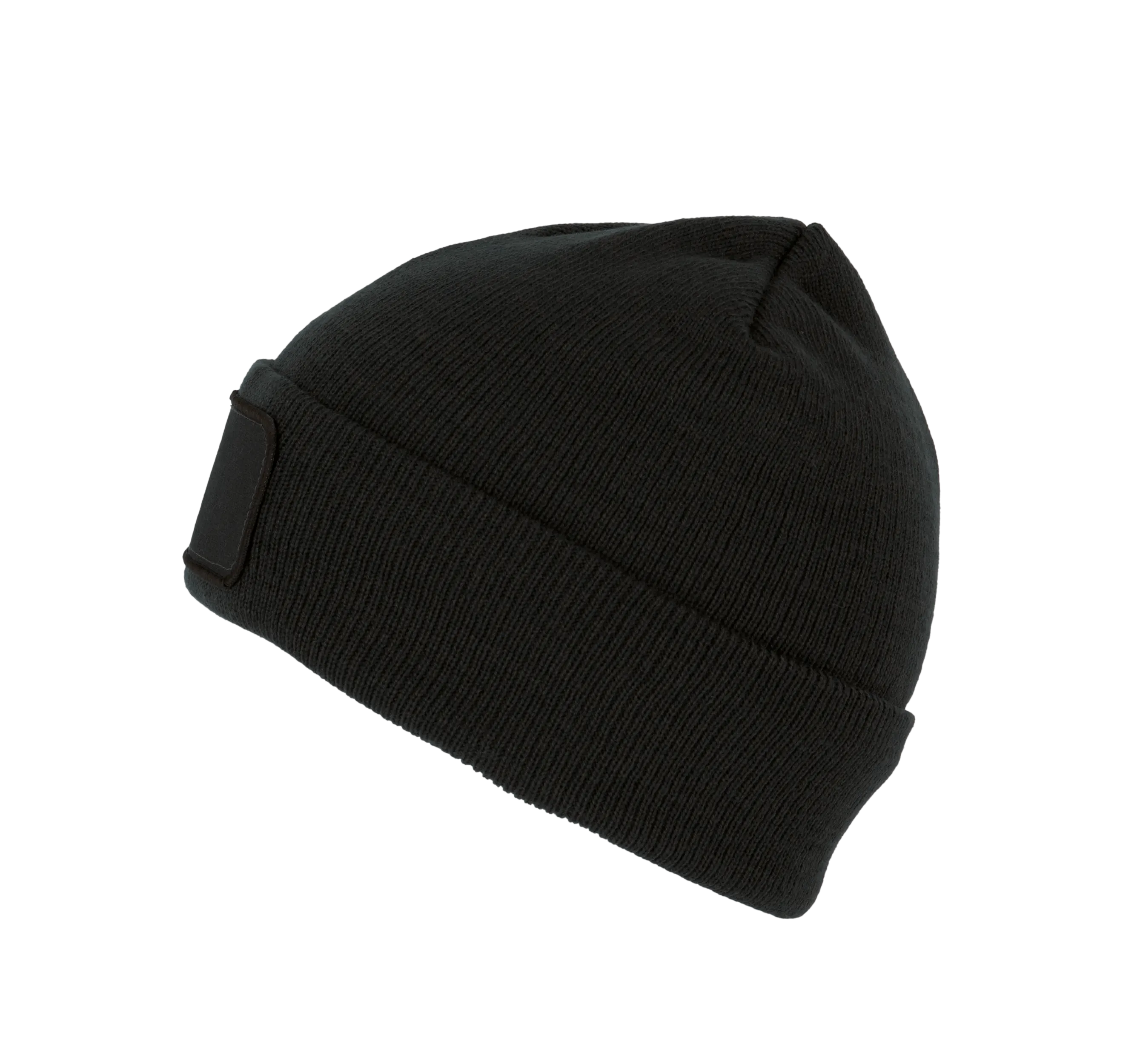 Gorro reciclado con parche y forro Thinsulate™
