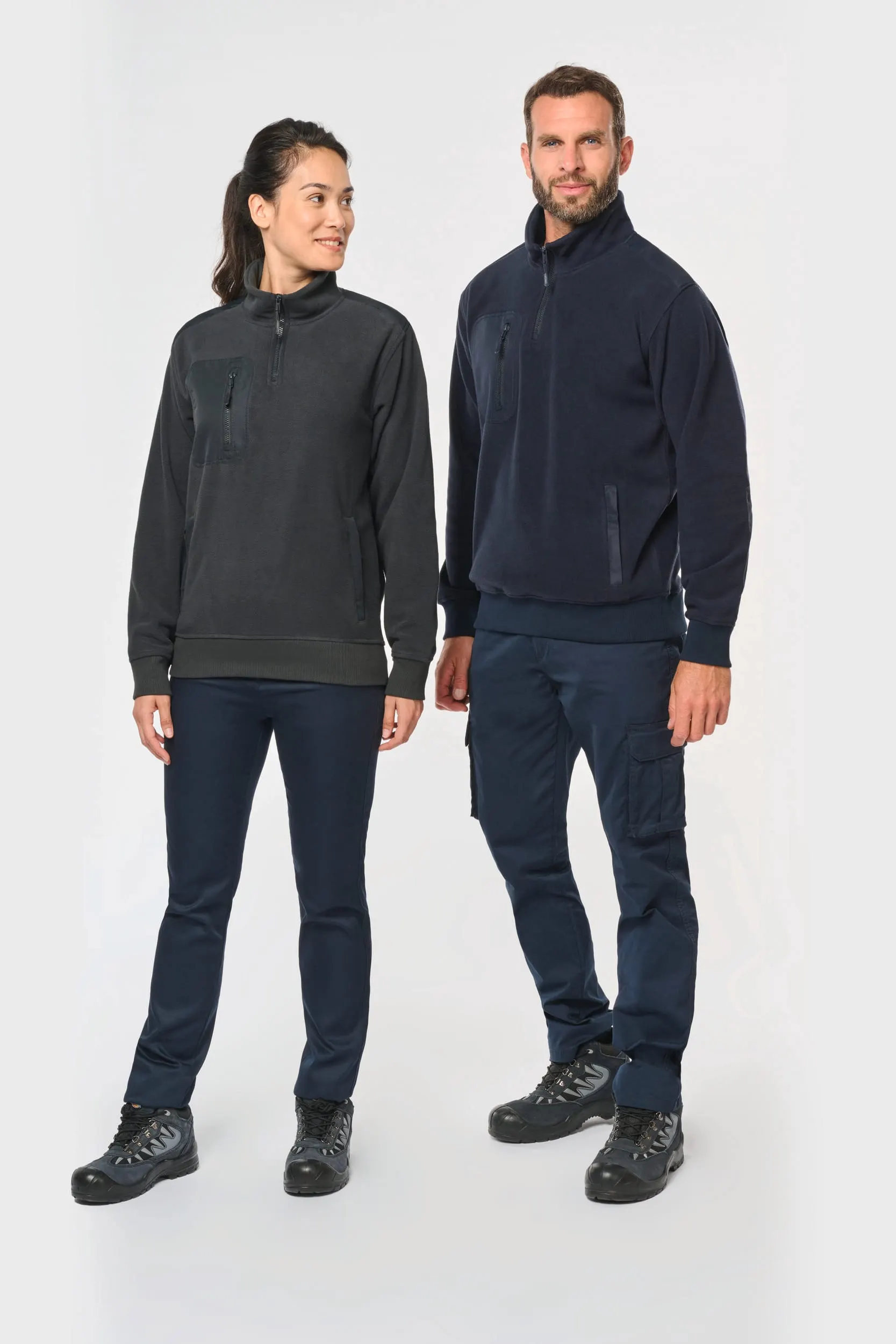 Polar 1/4 cremallera ecorresponsable unisex