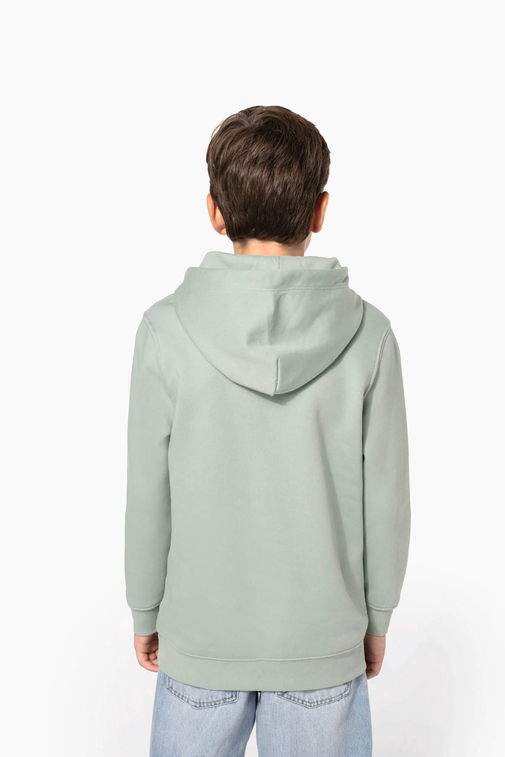 Sudadera capucha ecorresponsable niños