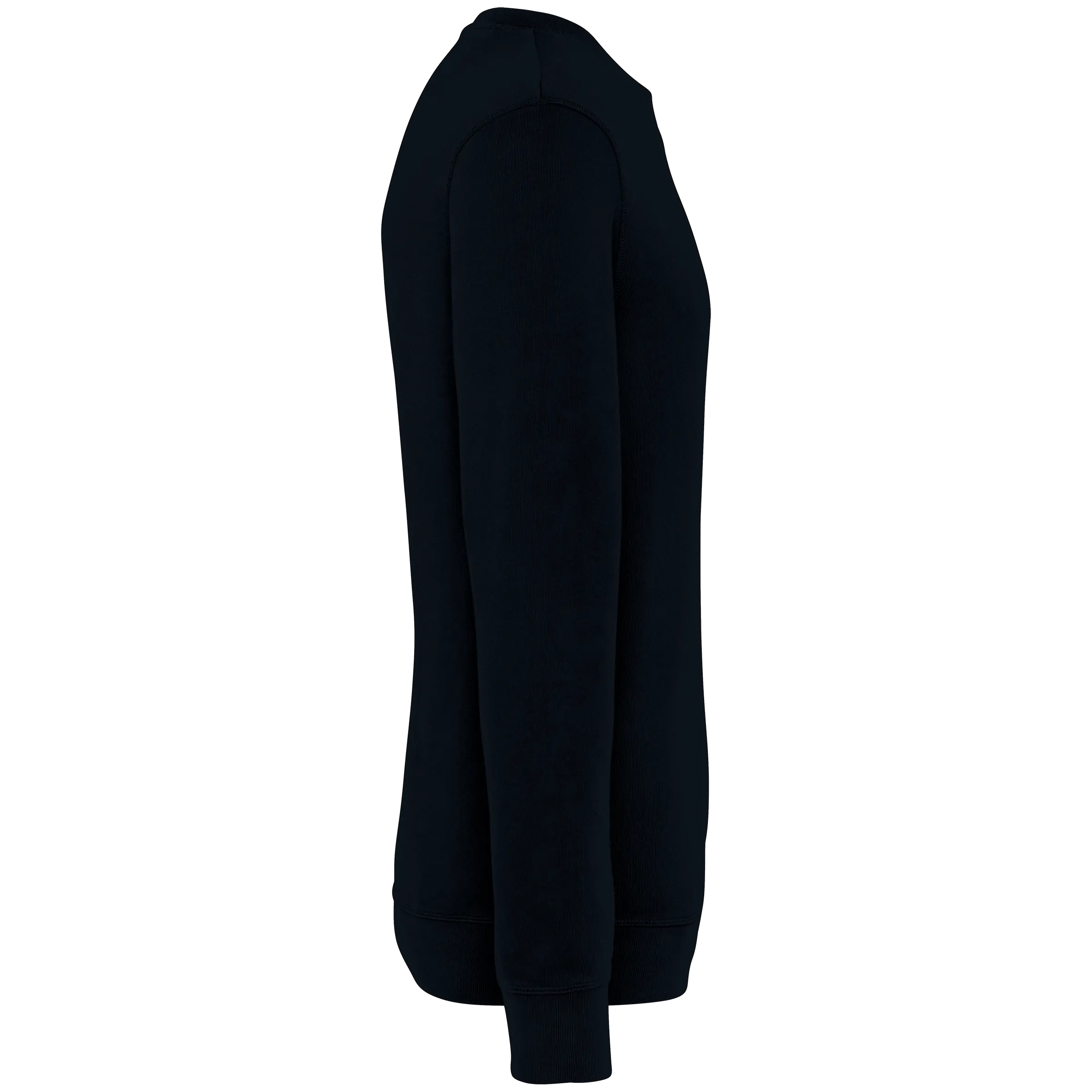 Sudadera ecorresponsable de cuello redondo French Terry unisex