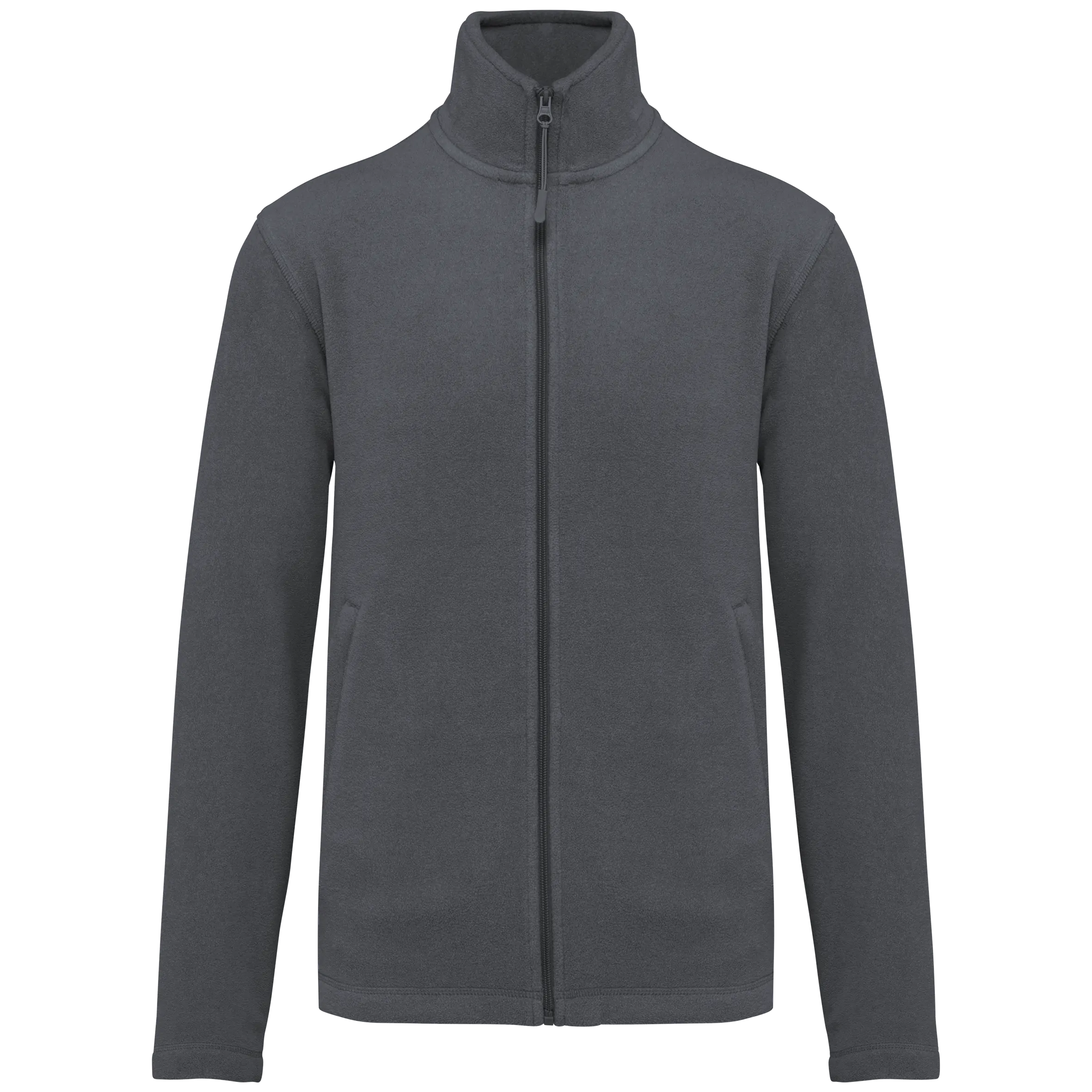Chaqueta micropolar con cremallera hombre