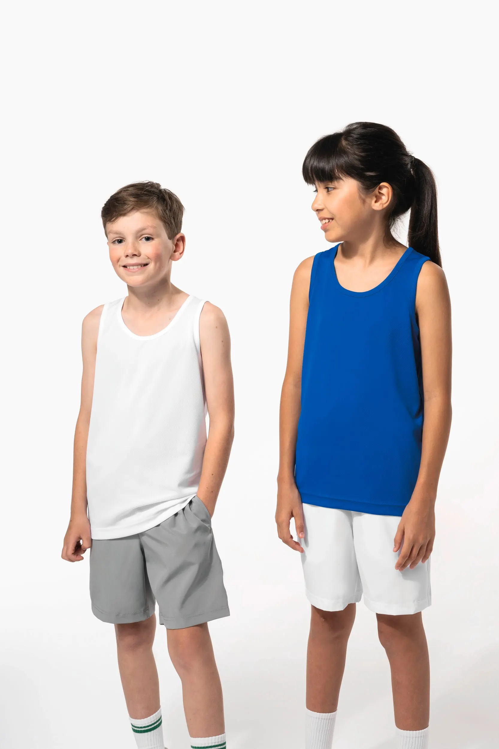 Camiseta de tirantes deportiva infantil<br/>