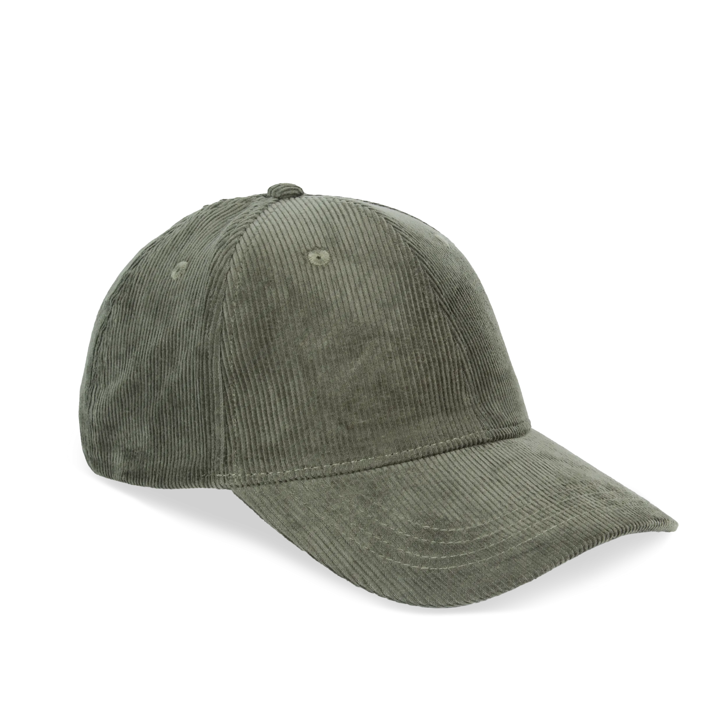 Gorra de pana ecorresponsable 6 paneles unisex