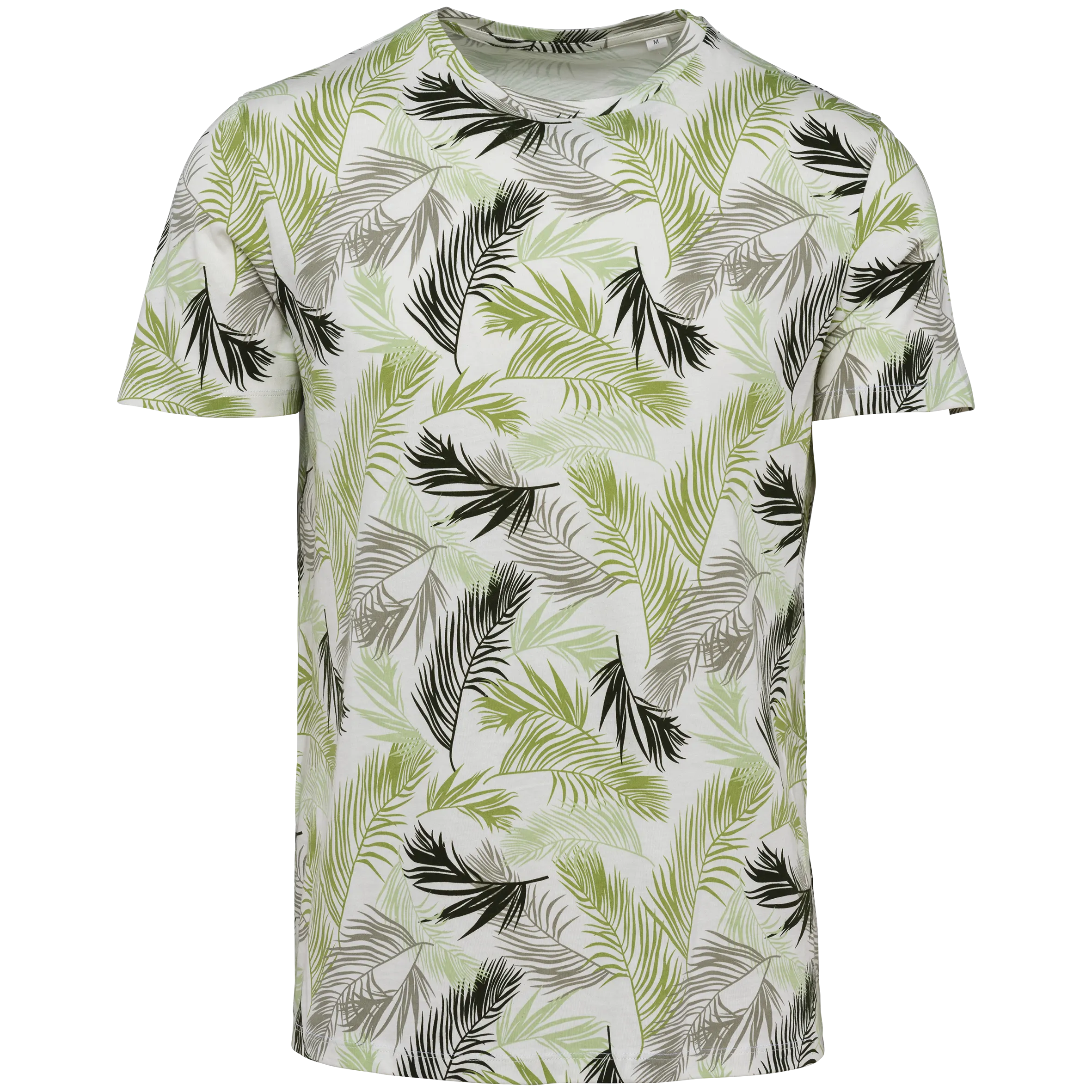 Camiseta ecorresponsable con estampado tropical hombre