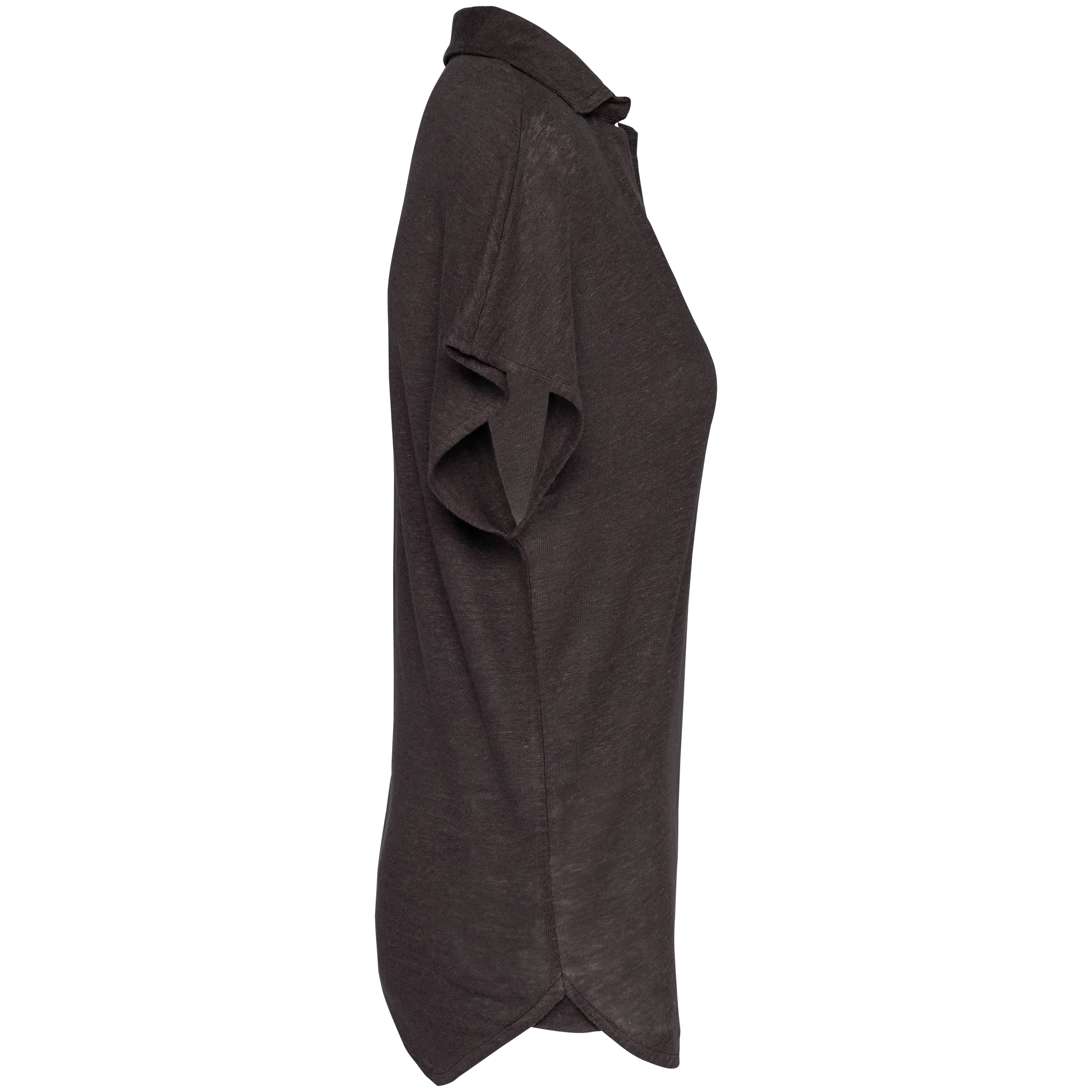 Polo de lino mujer