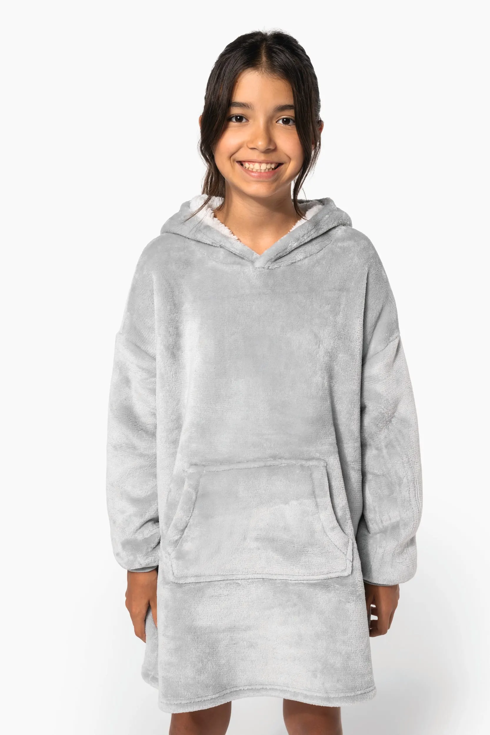 Poncho tipo manta infantil