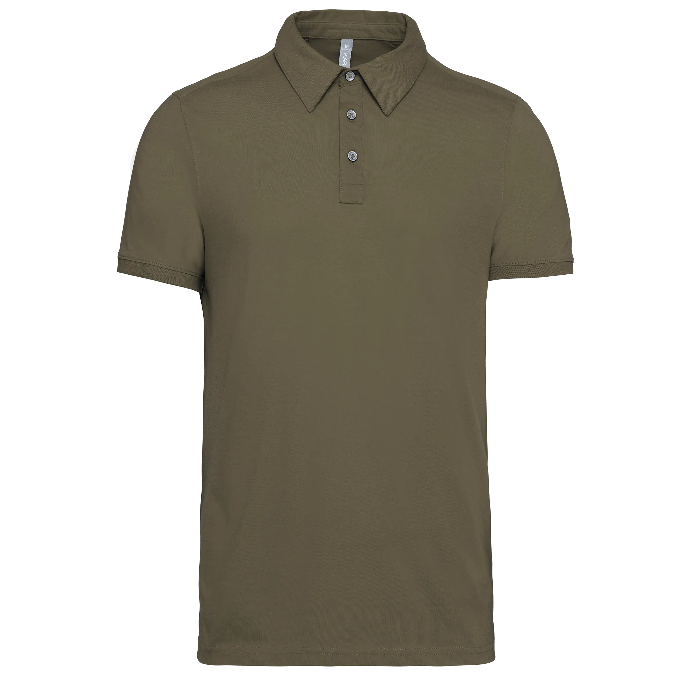 Polo jersey manga corta hombre